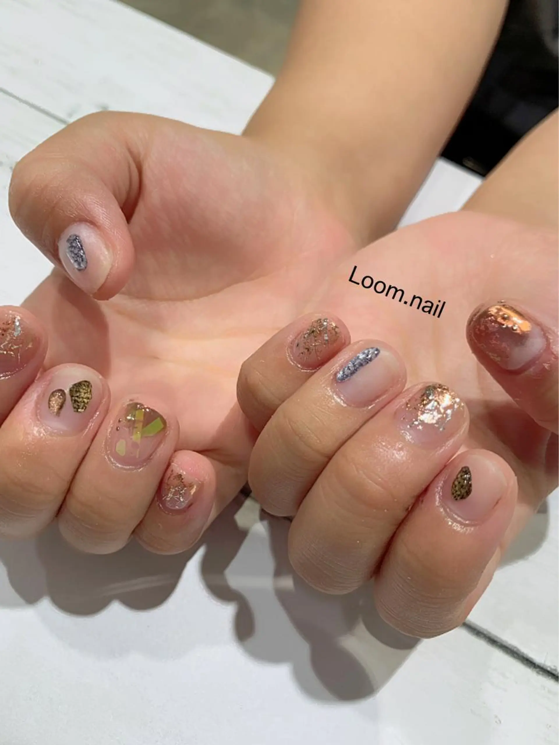 ネイル Loom所属・hrd manamiのネイルデザイン