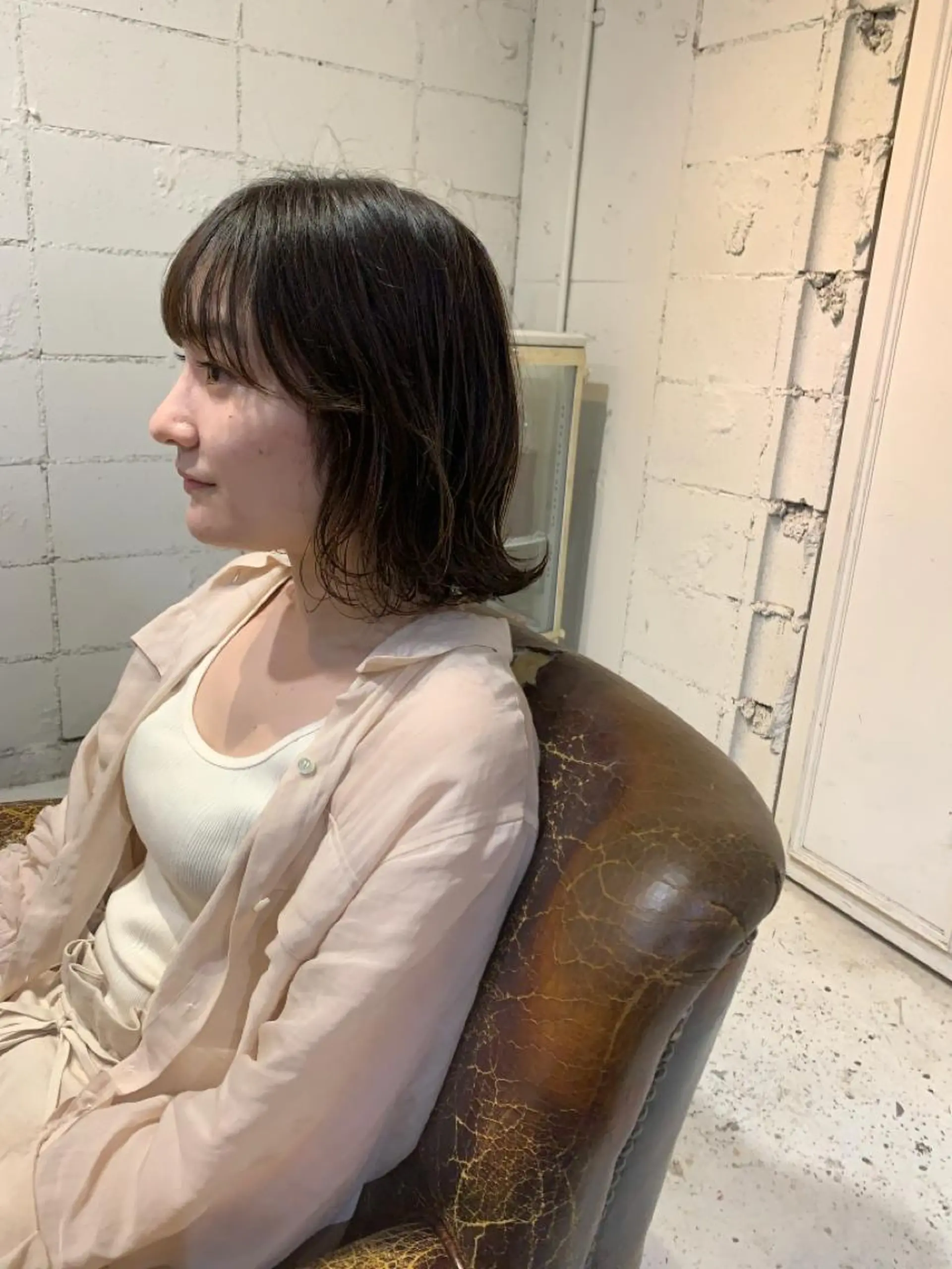 ミディアム カット ヘアカラー トリートメント La Lauren所属・ダブルカラー/ボブ/ 💈JUNYA💈のヘアスタイル