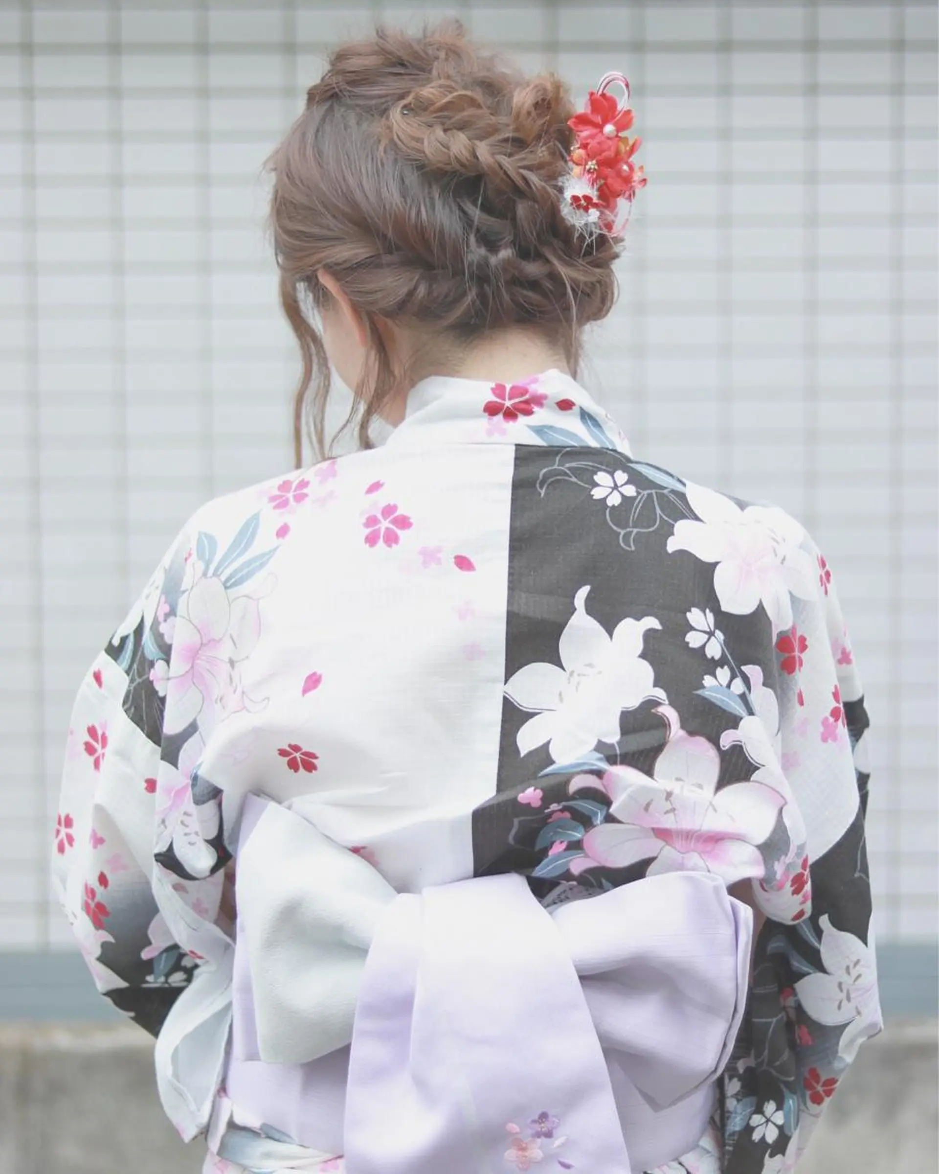 ロング ヘアアレンジ 浴衣 Tukka所属・柳澤 興輝のヘアスタイル