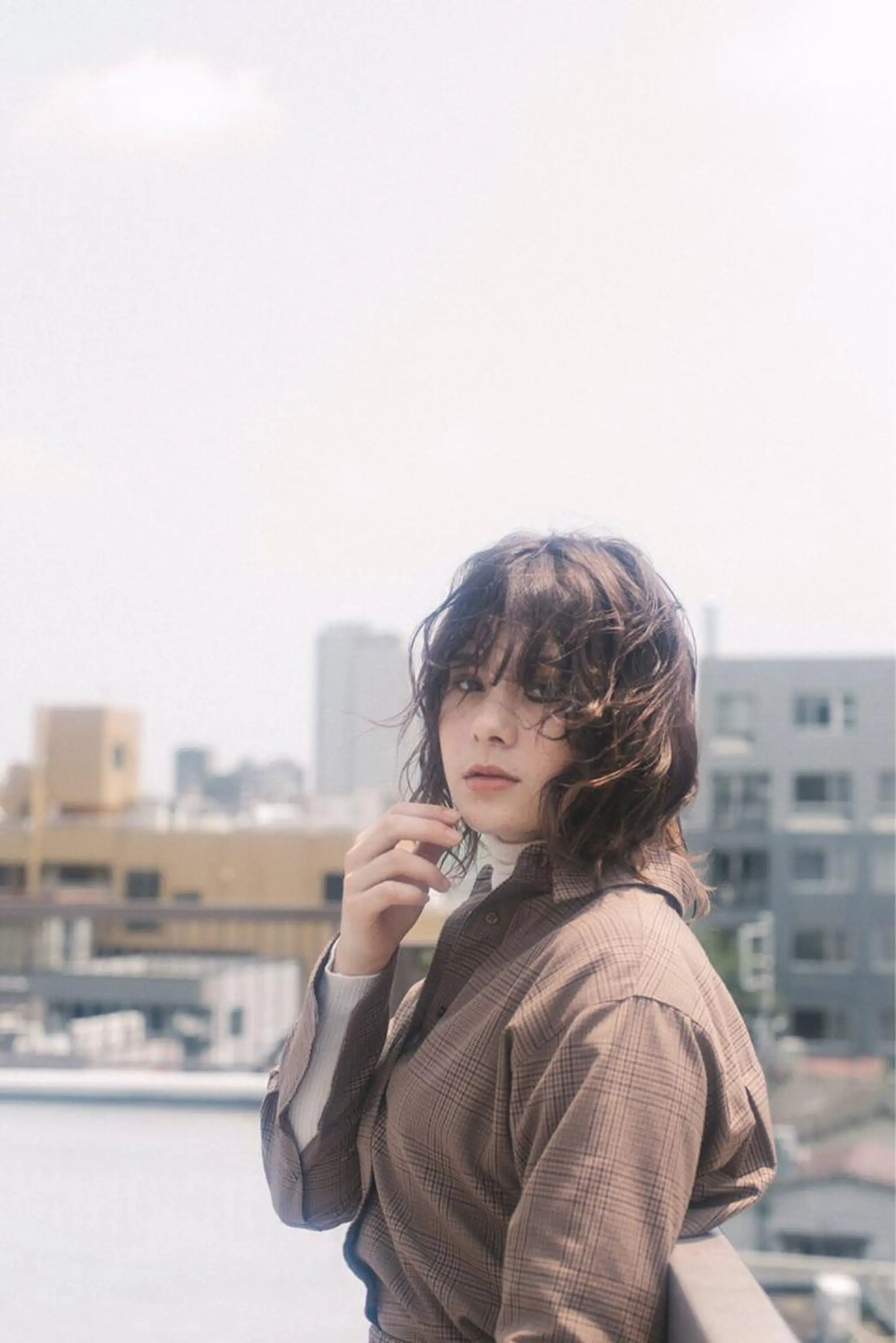 ミディアム カラー レイヤーカット カット ヘアカラー トリートメント yuki🌼 Hip's decoのヘアスタイル