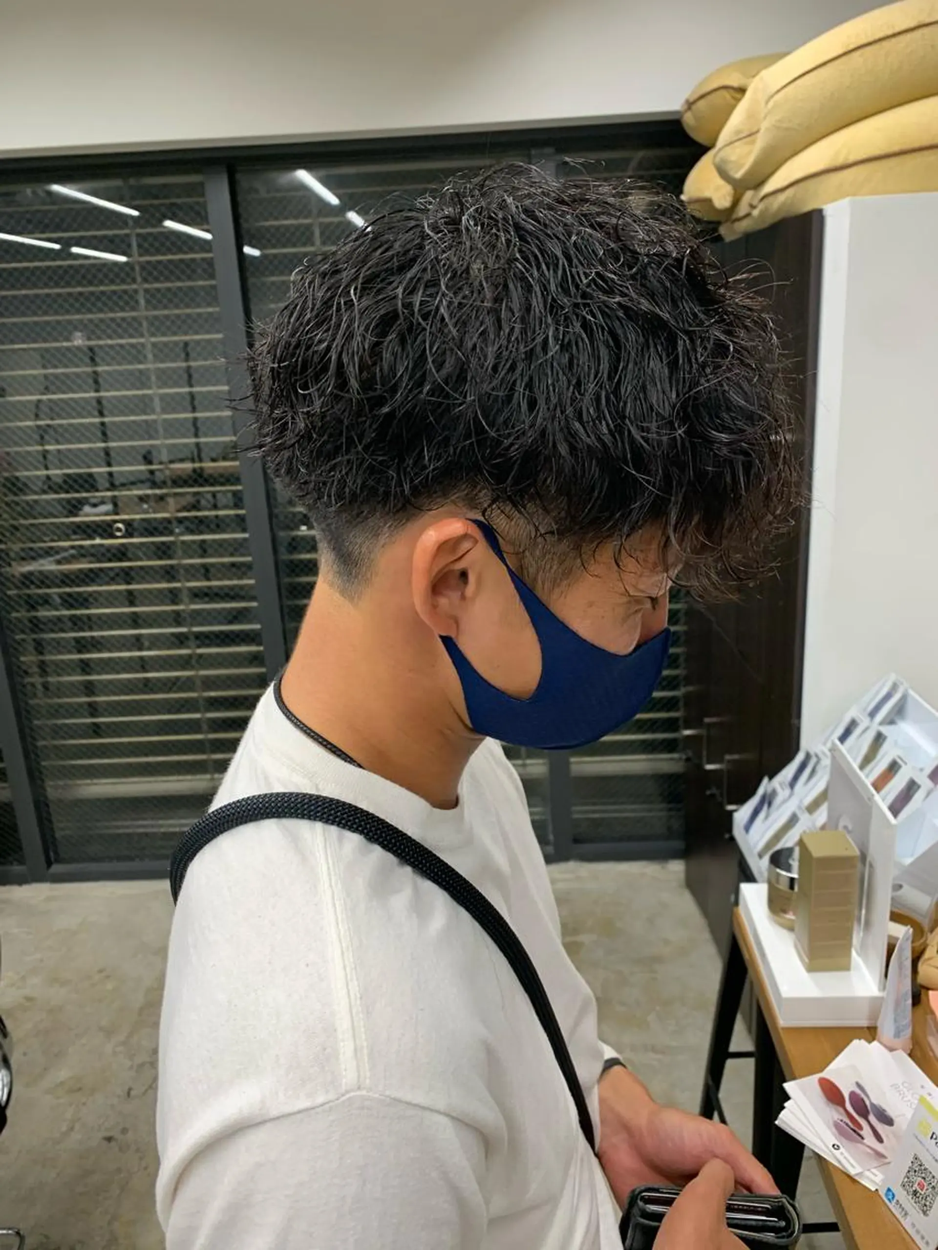 ショート カット パーマ トリートメント ヘアセット ✂︎メンズ特化✂︎ KAYAのヘアスタイル