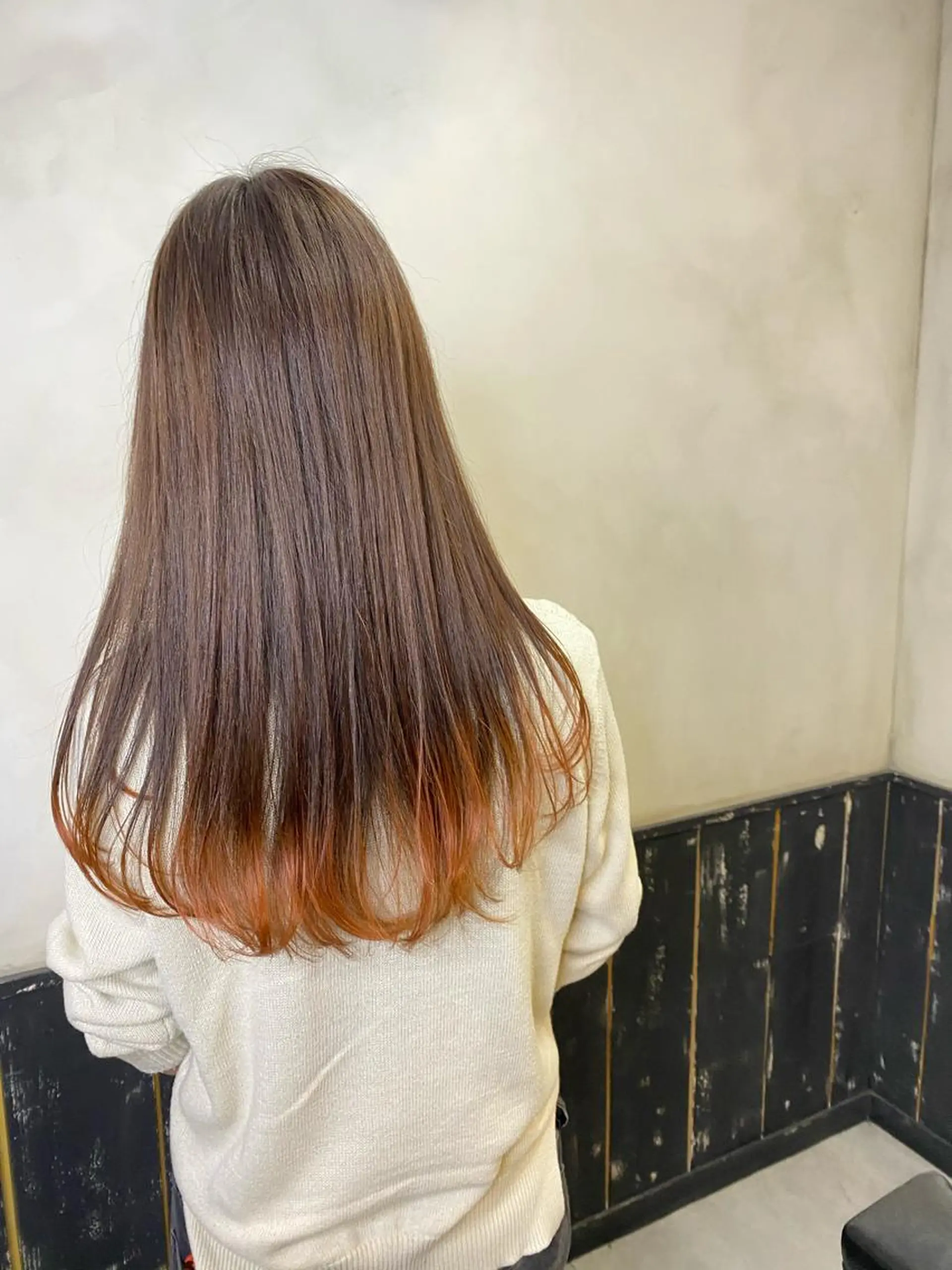 ロング ハイライト カット ヘアカラー トリートメント AUBE HAIRazul吉祥寺所属・髪質改善✨幹細胞✨ ウルツヤ🌈清水　祥のヘアスタイル