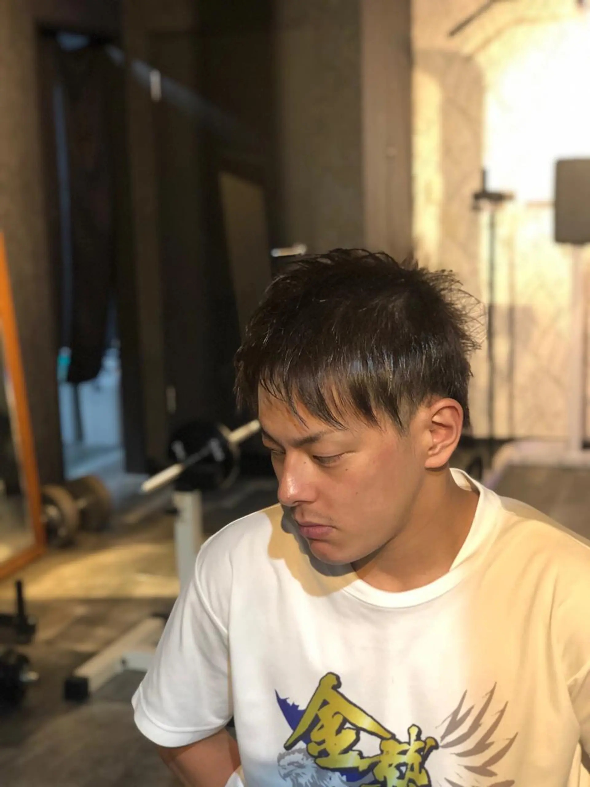 ショート 田中 就のヘアスタイル