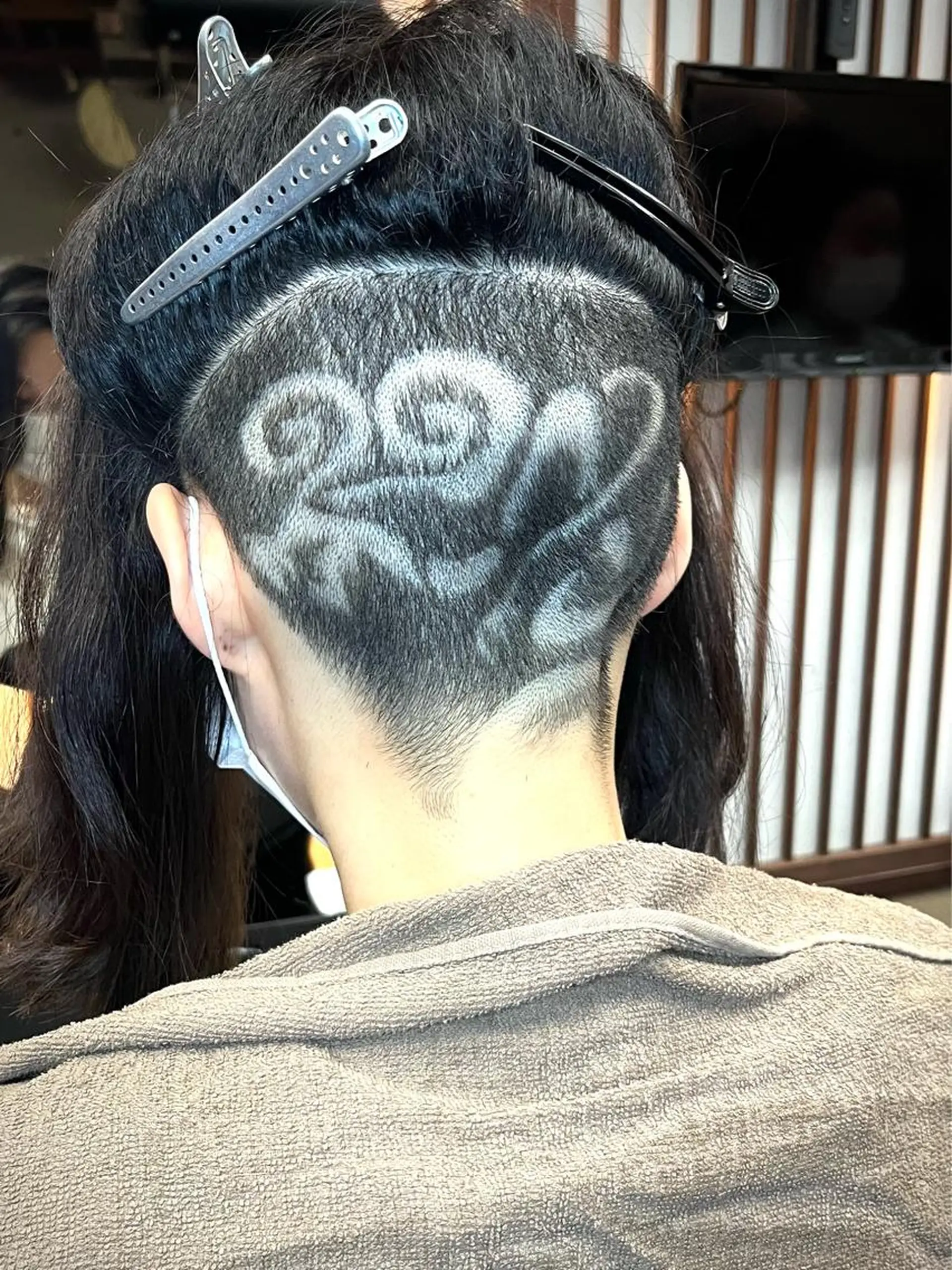 ミディアム ミディアムパーマ ハイライト 韓国風ヘア レイヤーカット 縮毛矯正 KAH所属・Koichi Satoのヘアスタイル