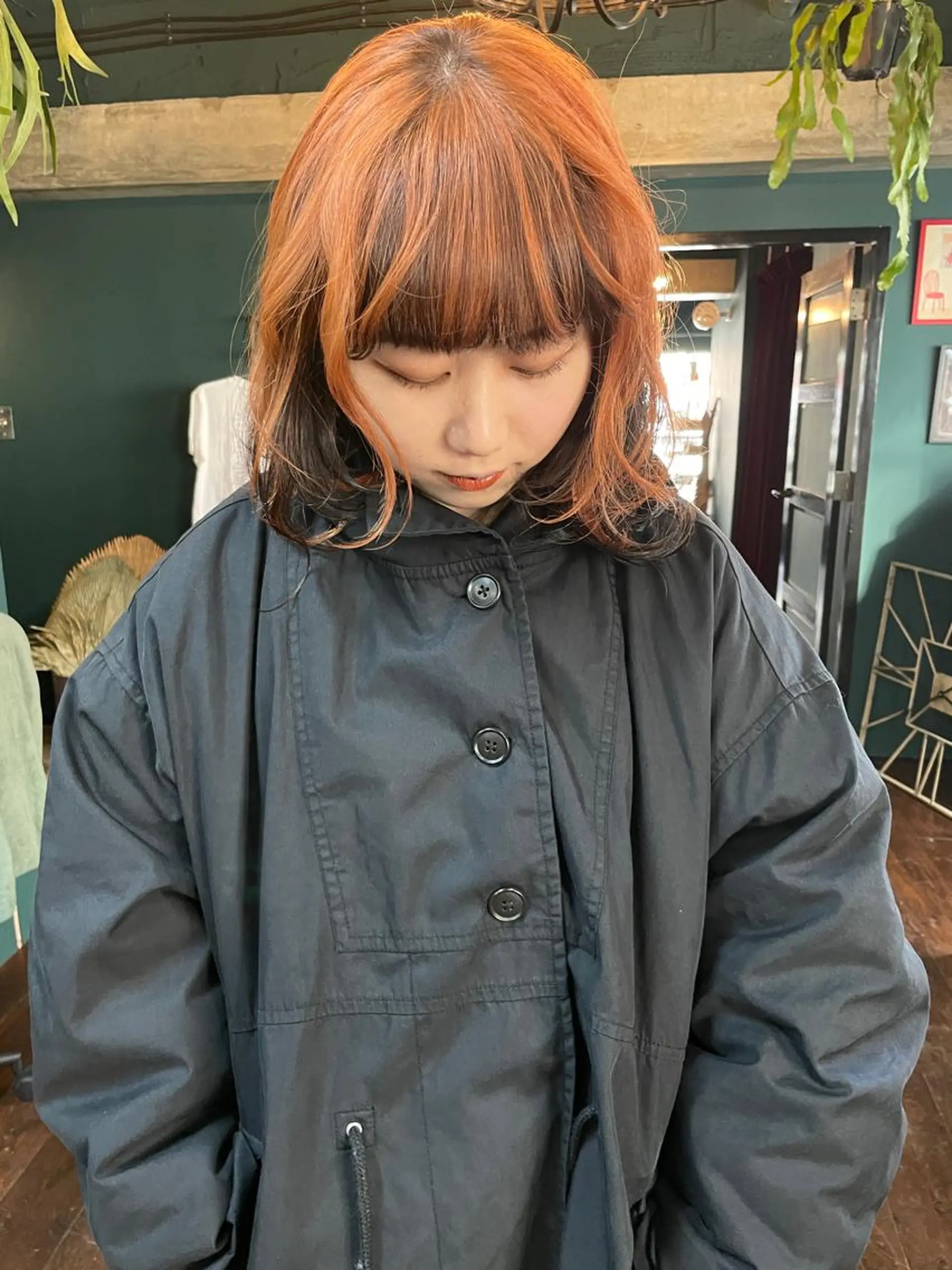 ミディアム カット ヘアカラー トリートメント vivre libre所属・vivre libreのヘアスタイル