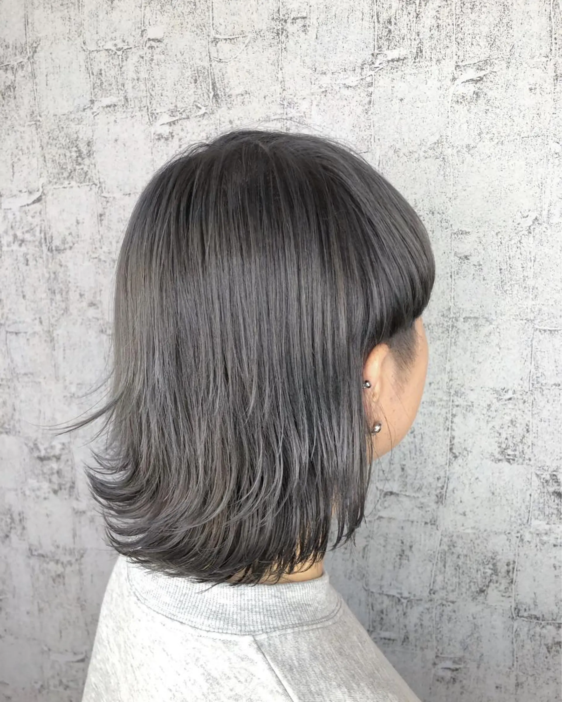 ミディアム カラー ブリーチ イルミナカラー 透明感カラー✨ツヤ髪 廣畑昌志のヘアスタイル