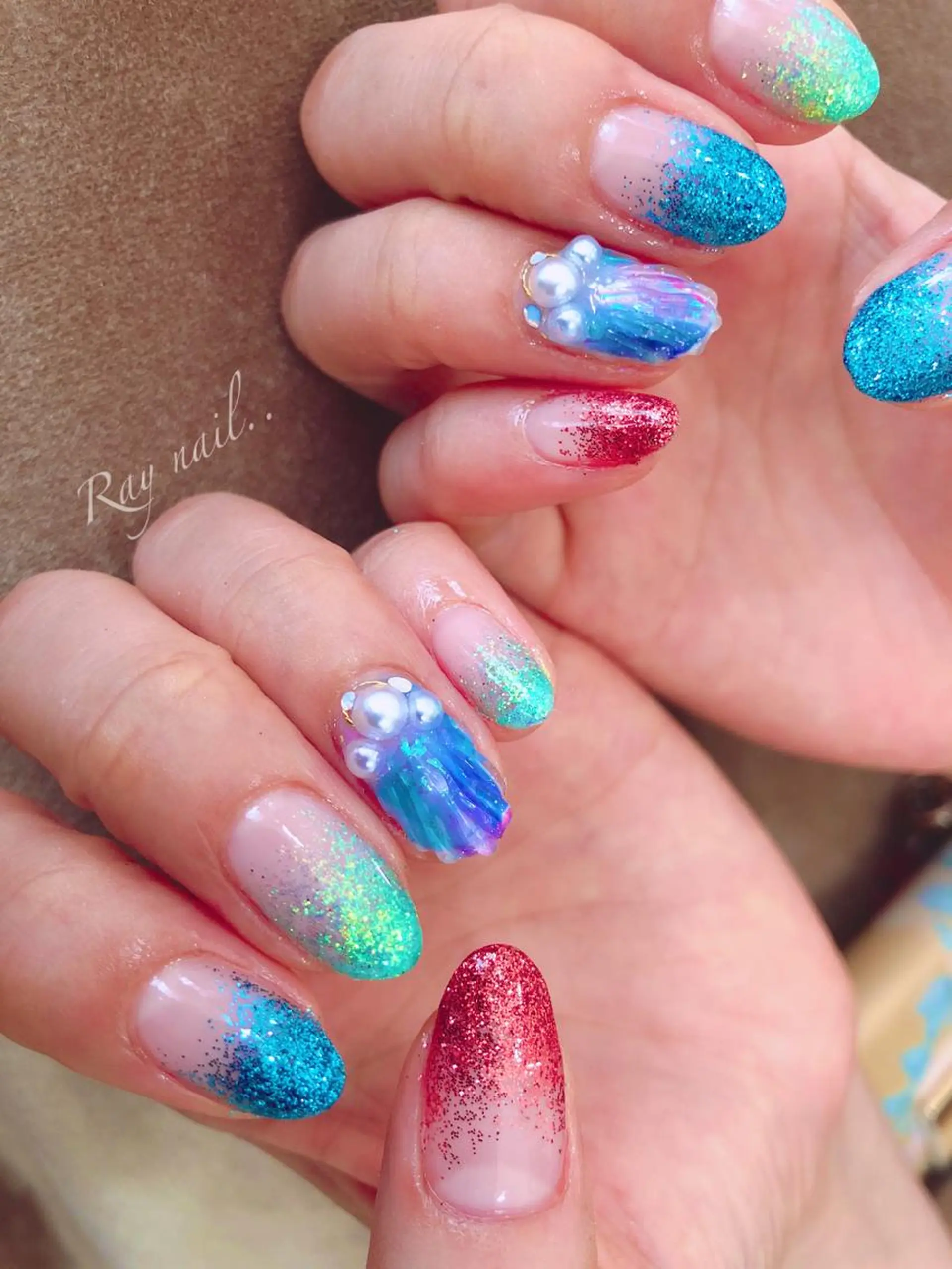 ネイル ハンドネイル フットネイル nail salon  ∞ mikanal ∞所属・nailsalon ∞ ﾐｶﾅﾙ ∞のネイルデザイン