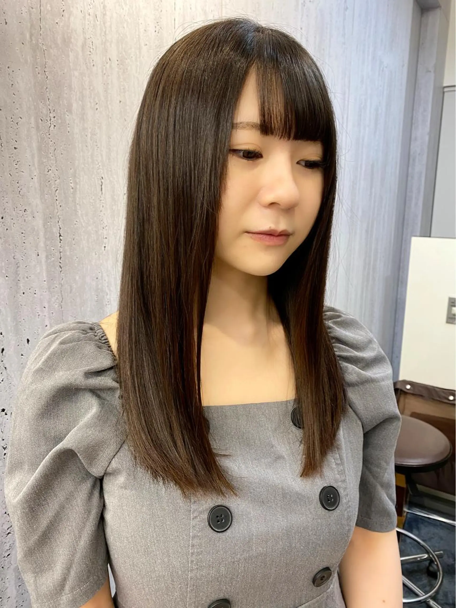 セミロング カット RITZ所属・✨似合わせカラー 阿部賢✨のヘアスタイル