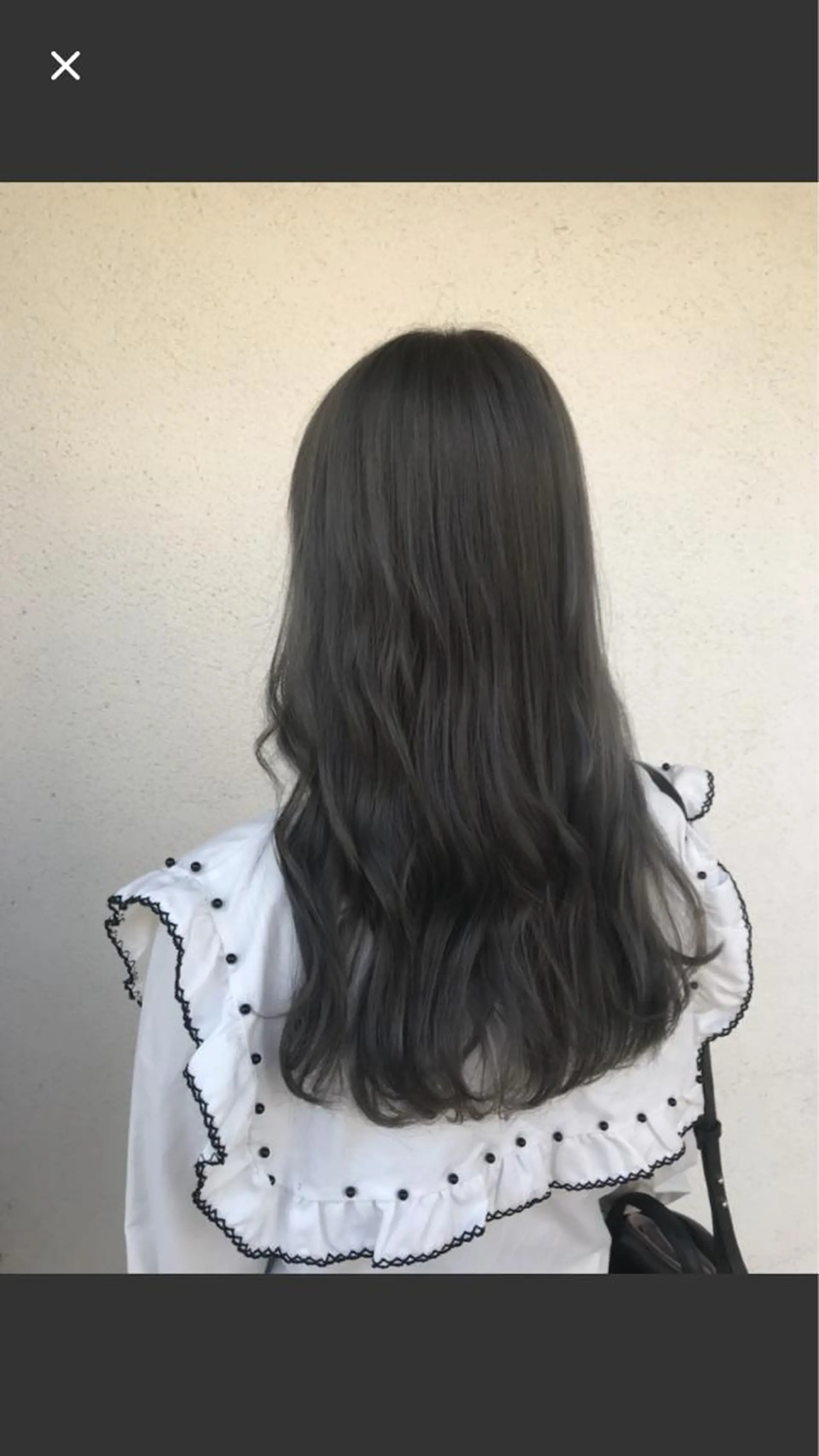 ロング カット ヘアカラー トリートメント ヘッドスパ putri店長 和田鈴采のヘアスタイル