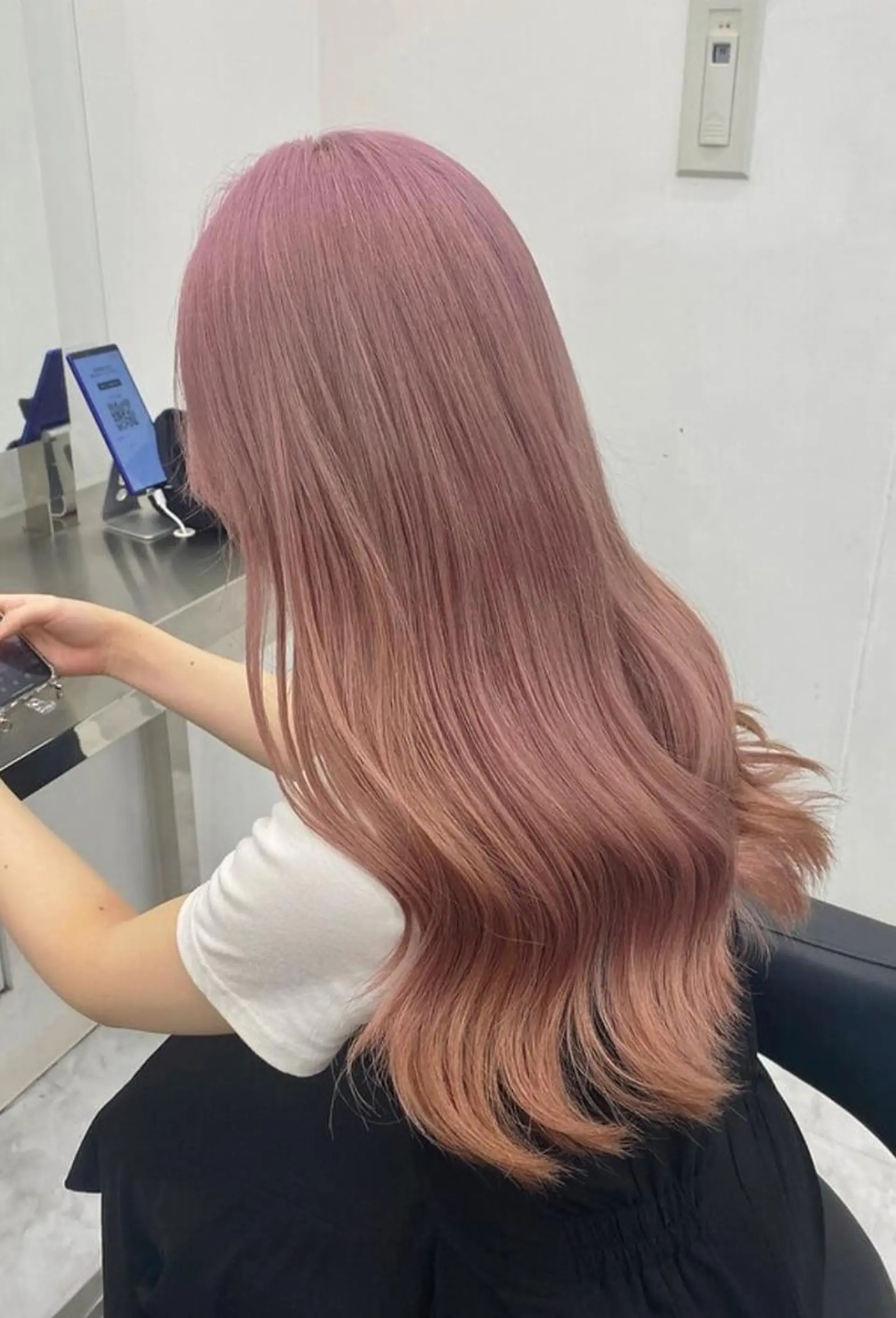 ロング カラー 🎆浴衣着付け👘 ✨ヘアセット🐹のヘアスタイル