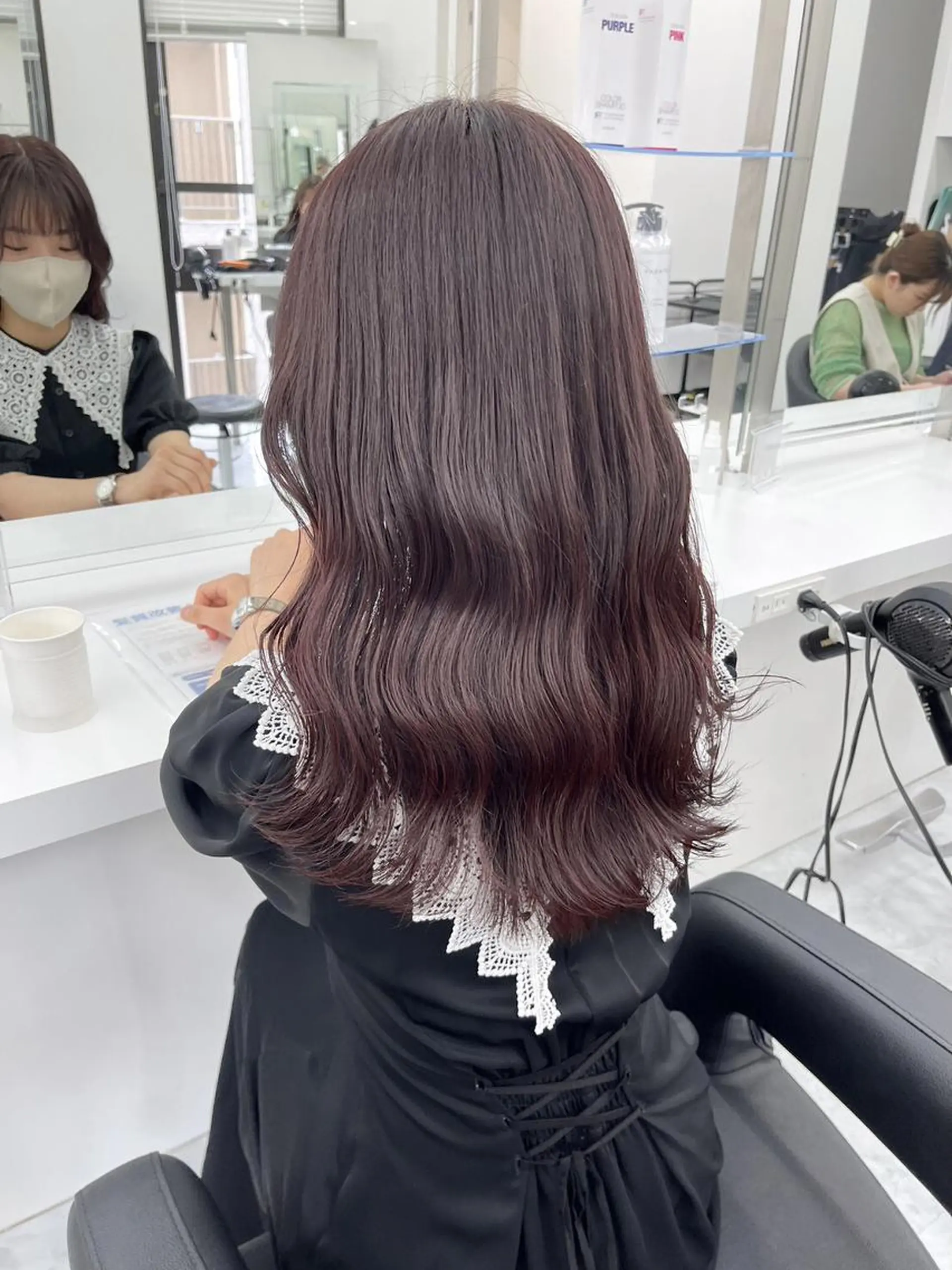 ロング カラー ♡艶髪ブラウン himi♡のヘアスタイル
