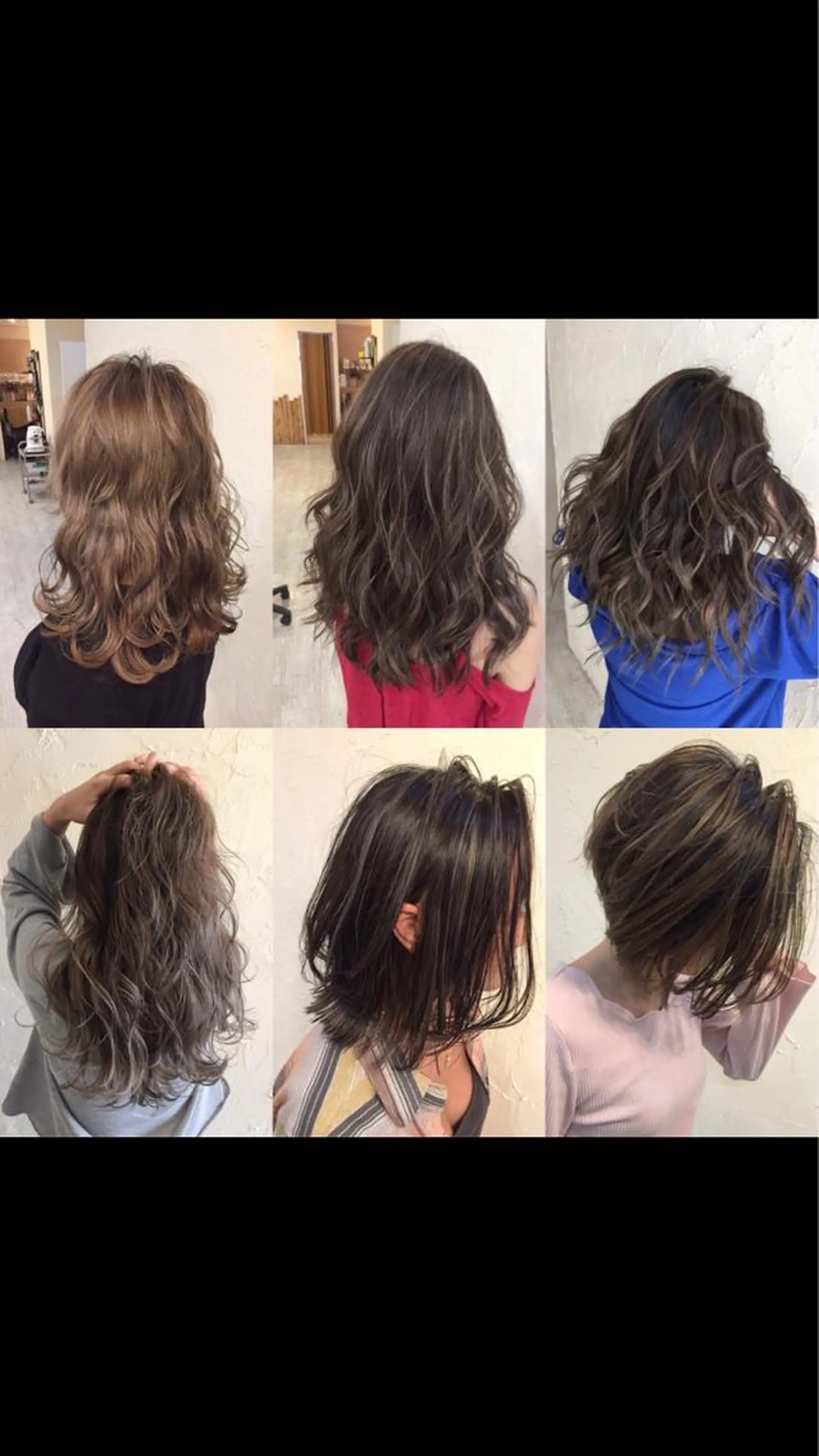 カラー 韓国レイヤー外国人風 透明感カラー髪質改善のヘアスタイル