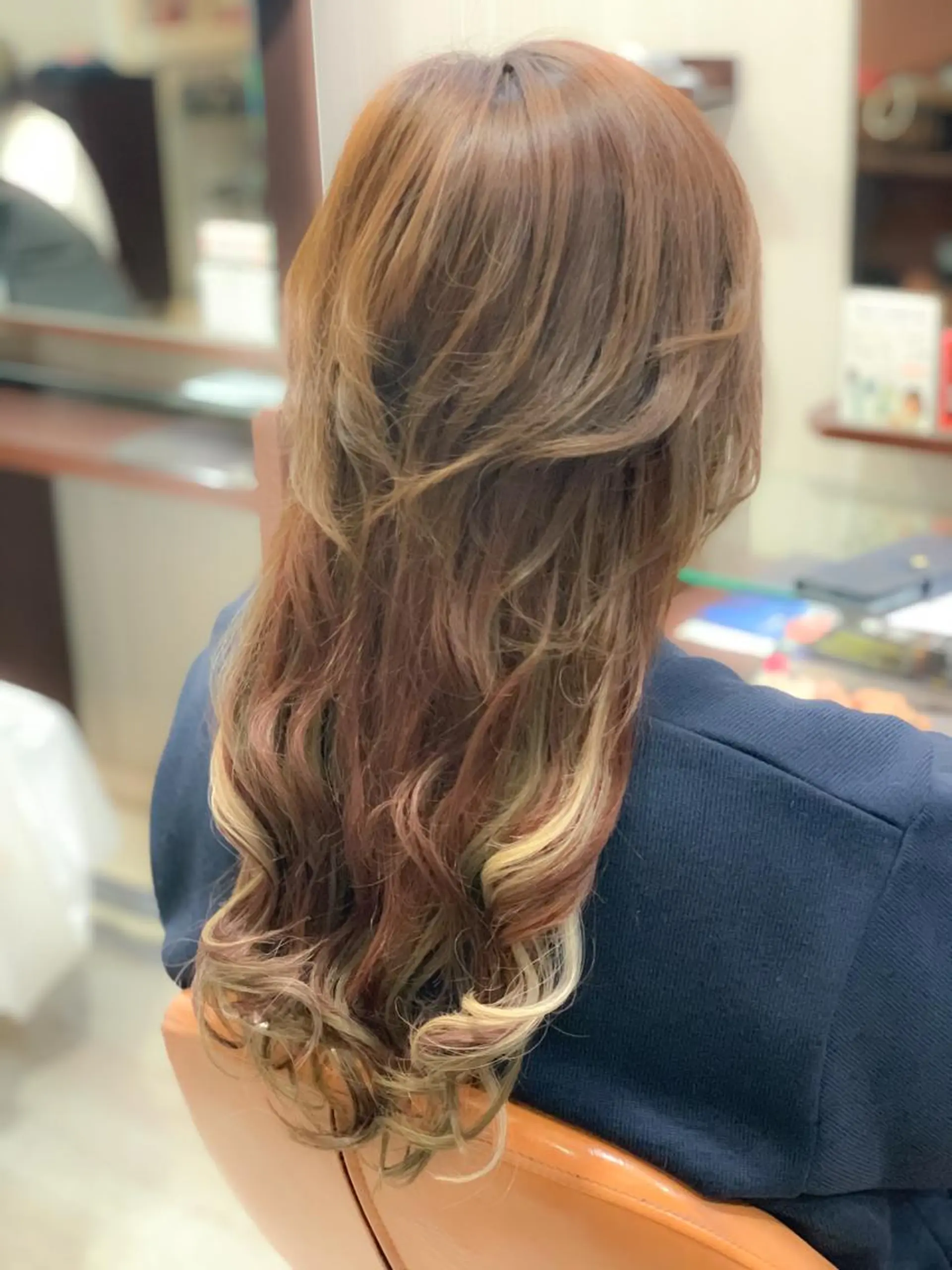 ロング 中川 湖稀のヘアスタイル