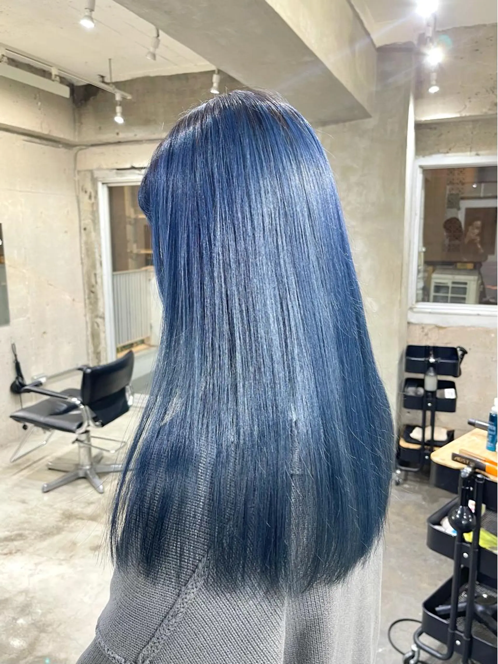 ロング カラー ヘアカラー トリートメント ハッシュカットとハイ トーン/HIROKIのヘアスタイル