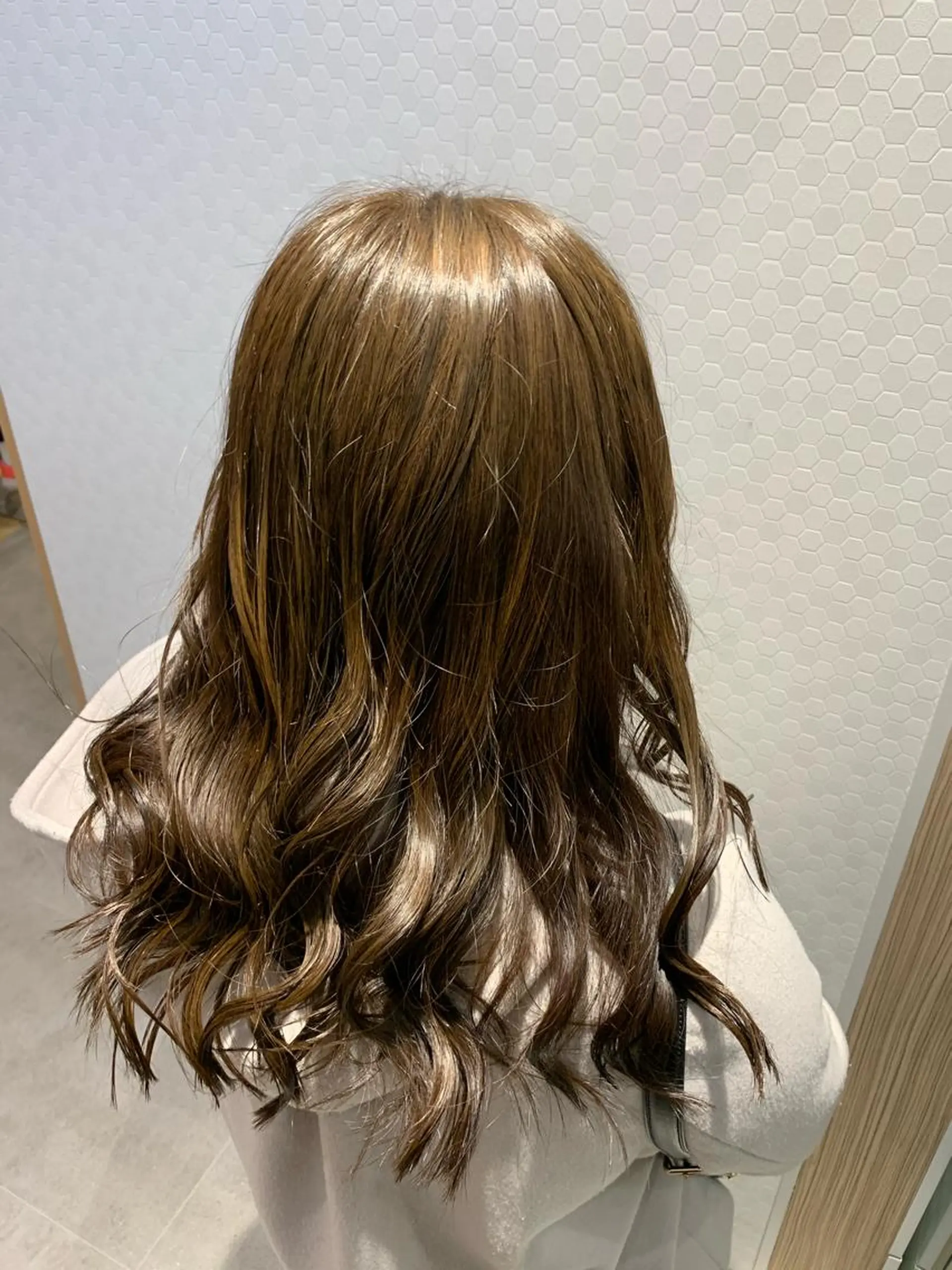 ロング カラー 大橋 一智のヘアスタイル