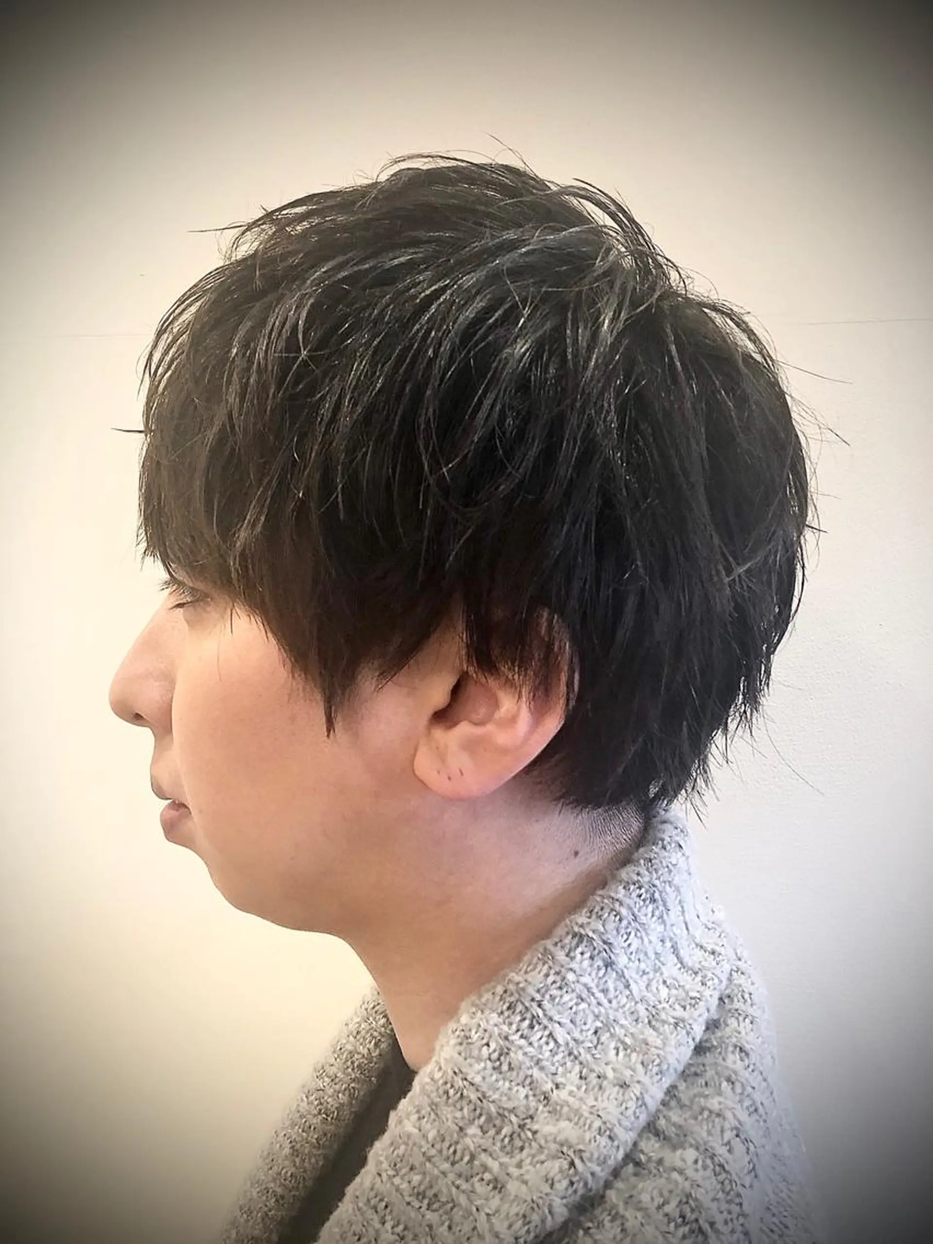 ショート メンズ メンズパーマ 松井 竜輝のヘアスタイル