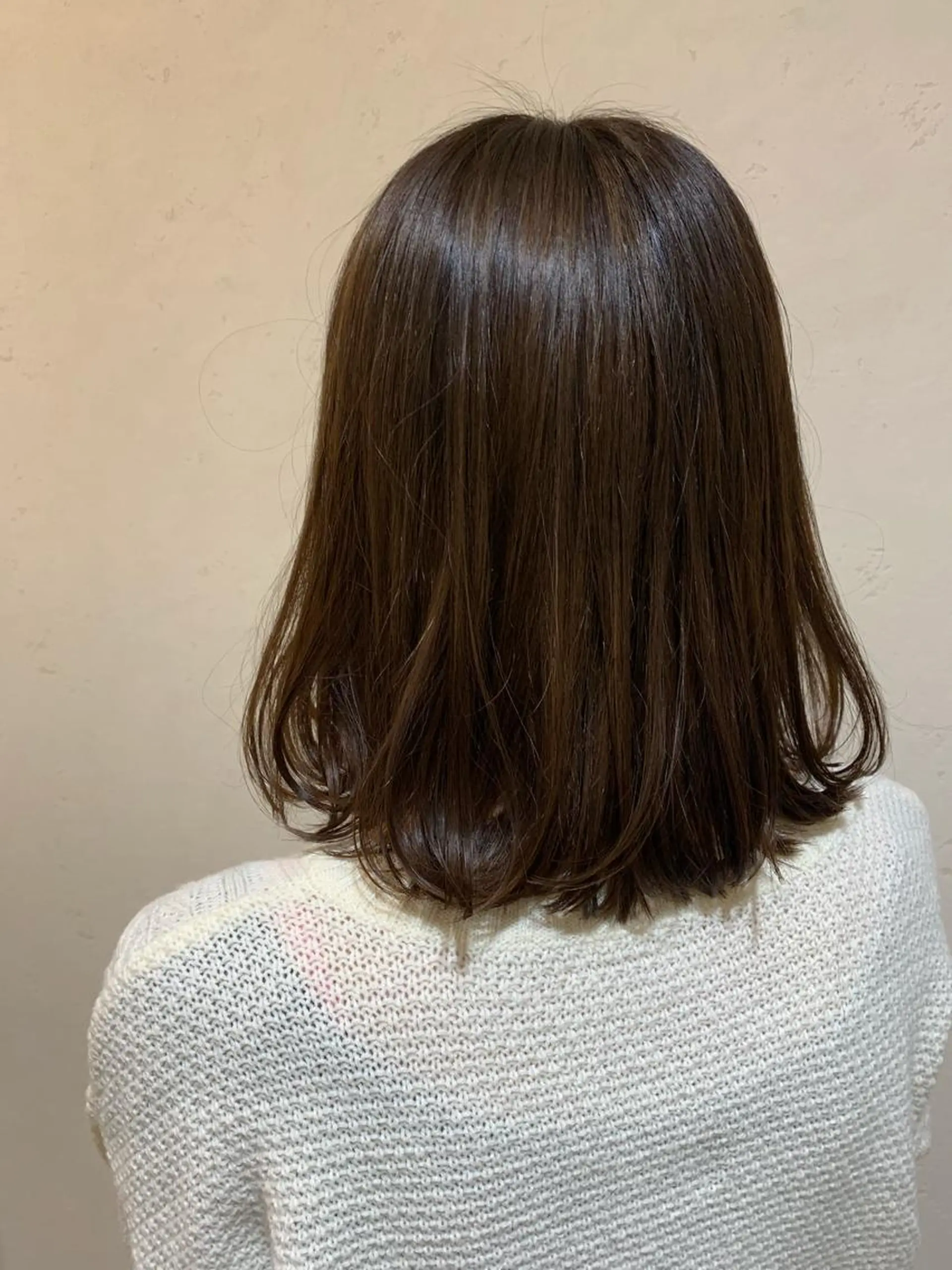 ミディアム 西新/siohair 似合わせ/石尾刻矢のヘアスタイル