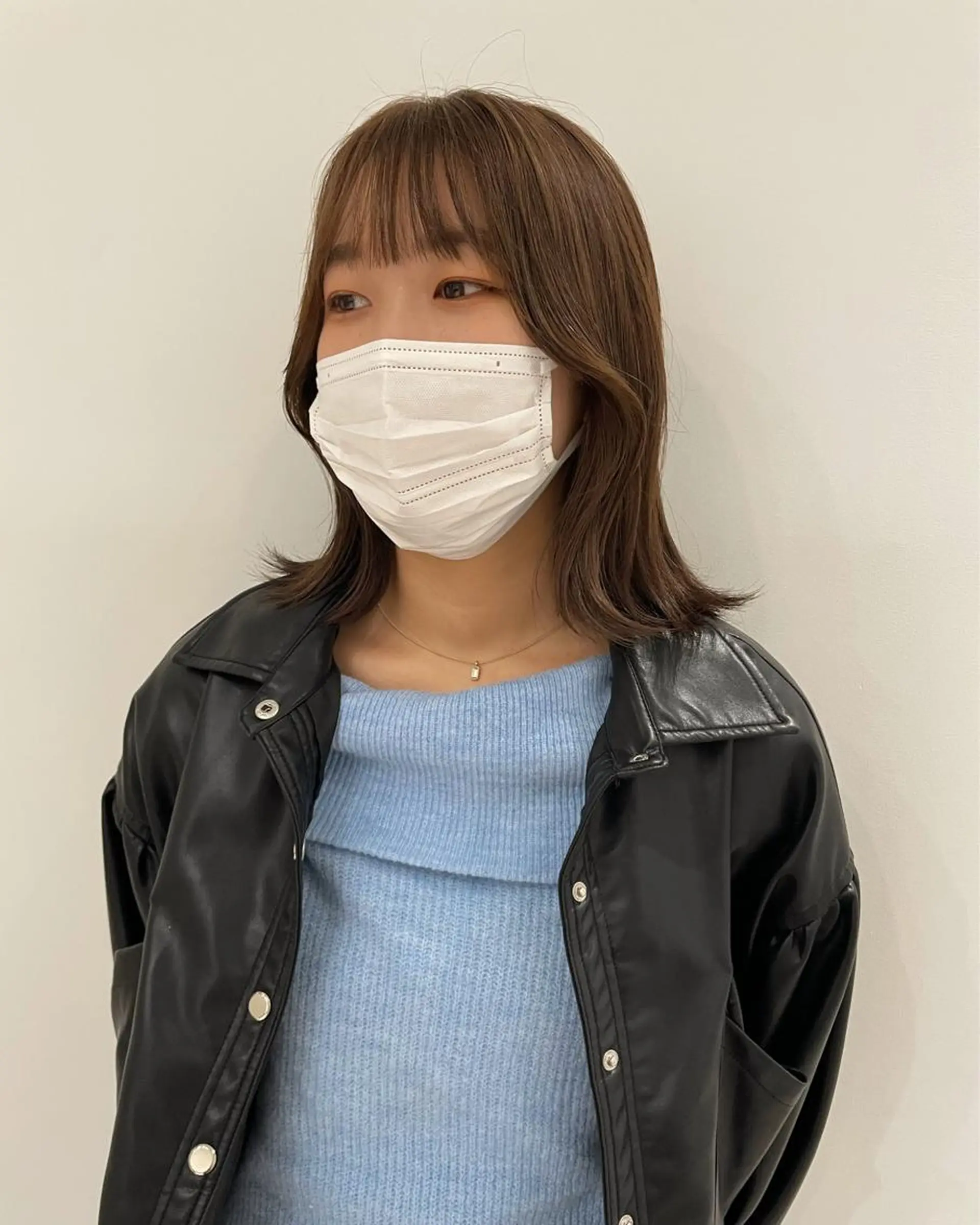 ミディアム カラー ベージュカラー GO TODAY 新宿Aura店所属・ベージュ🤎透明感 カラー🤎anriのヘアスタイル