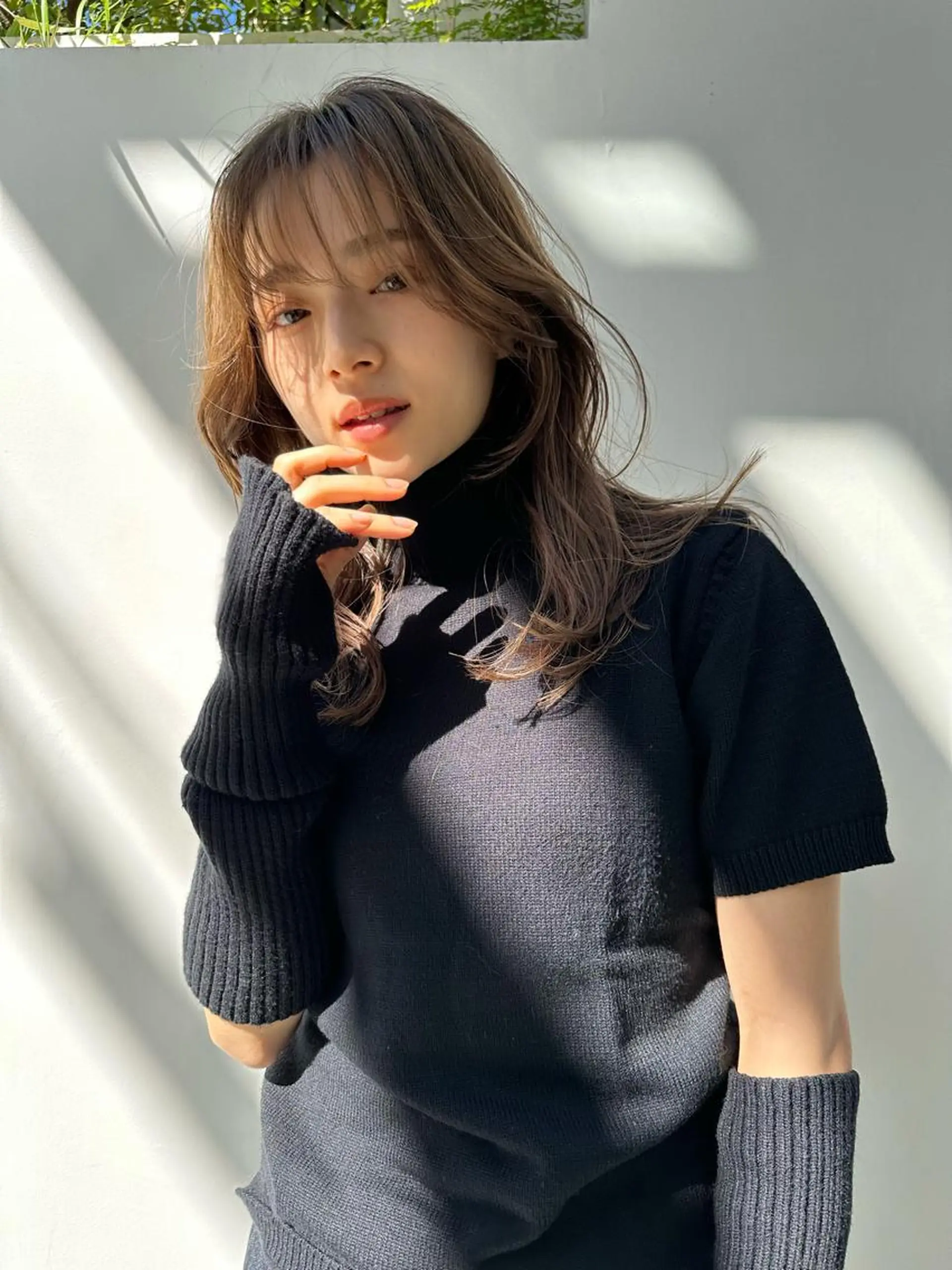 ロング パーマ レイヤーカット 韓国レイヤー 🔥春暁【はるき】のヘアスタイル