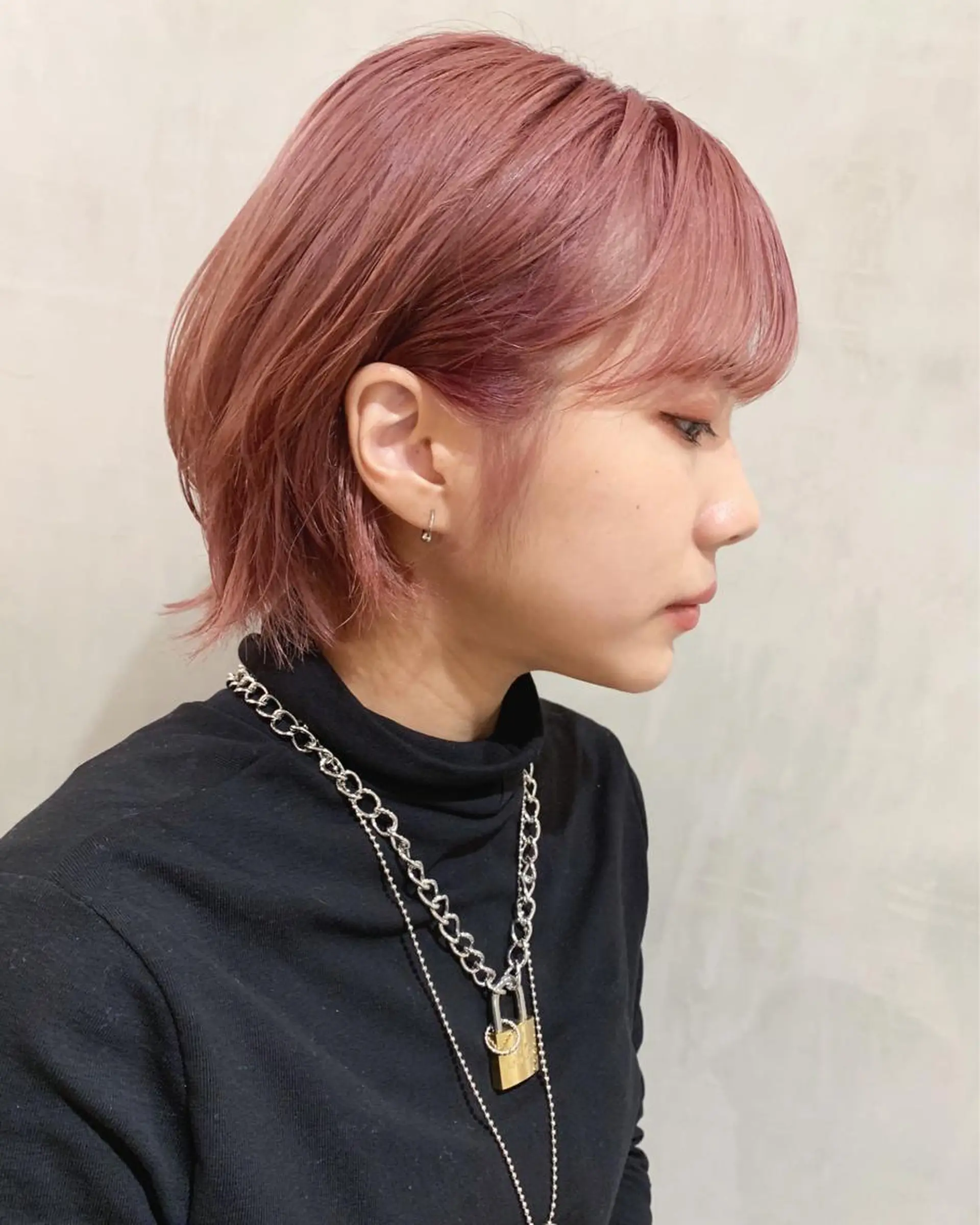 ショート カラー ヘアカラー トリートメント 優 作のヘアスタイル