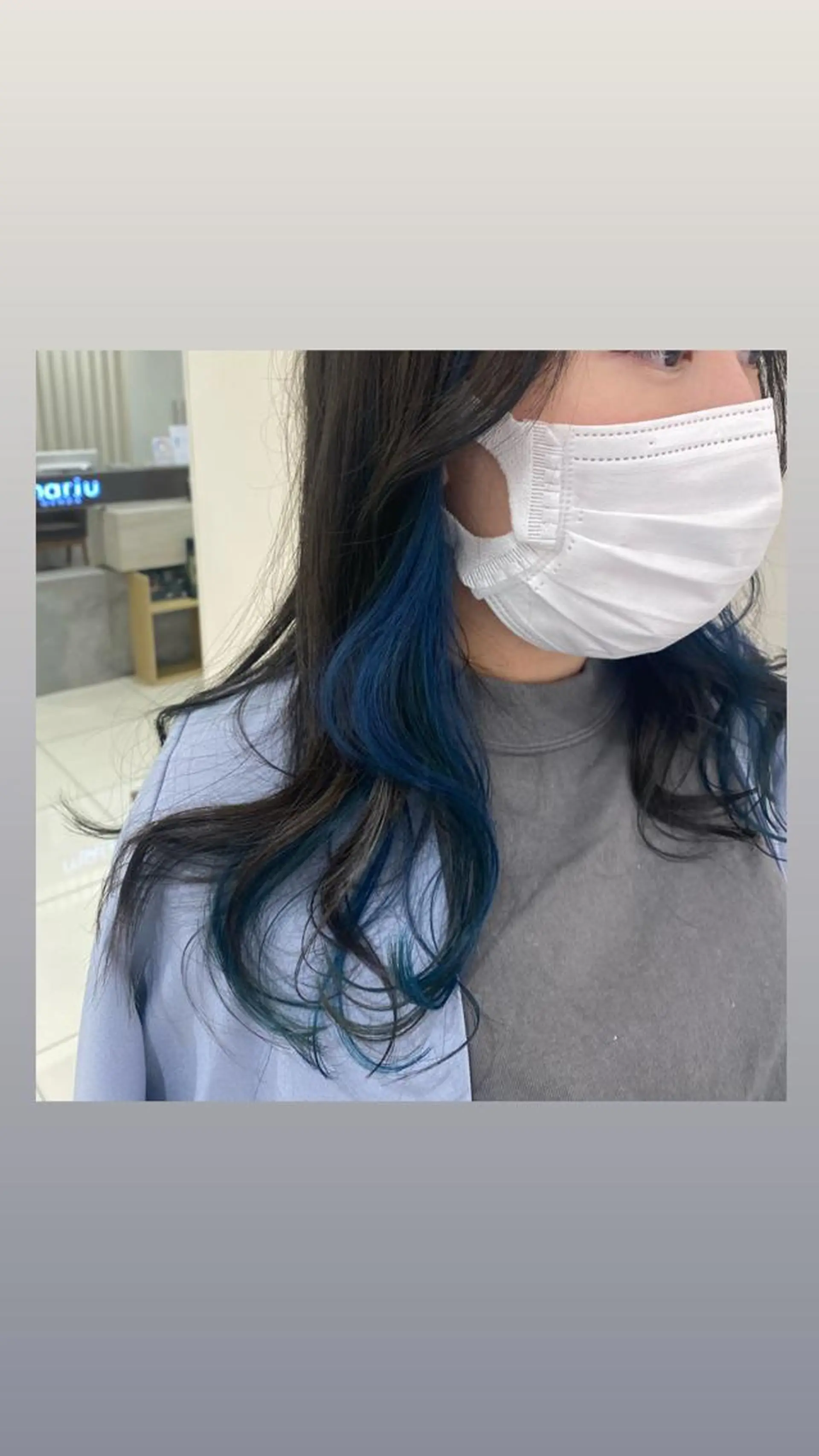 ロング カラー カット ヘアカラー marju銀座 マージュギンザのヘアスタイル