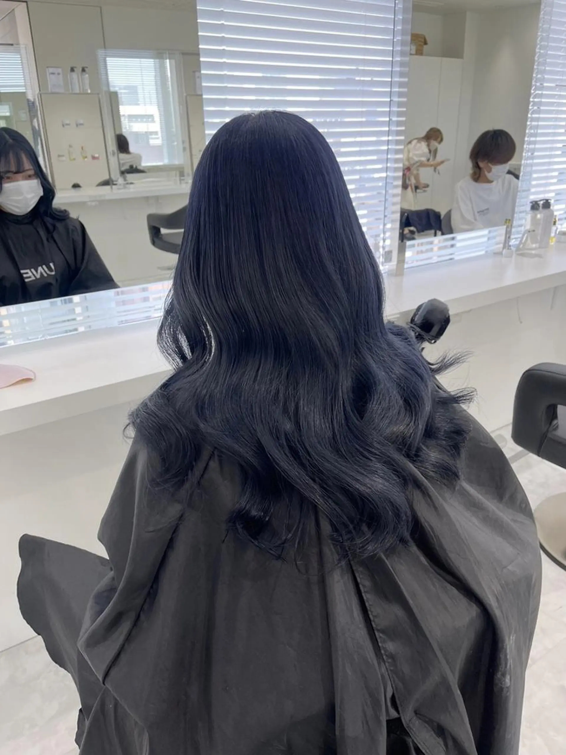 カラー ヘアカラー トリートメント ヘアセット 暗髪うる艶ヘア🫧 yumi🐈‍⬛🪽のヘアスタイル