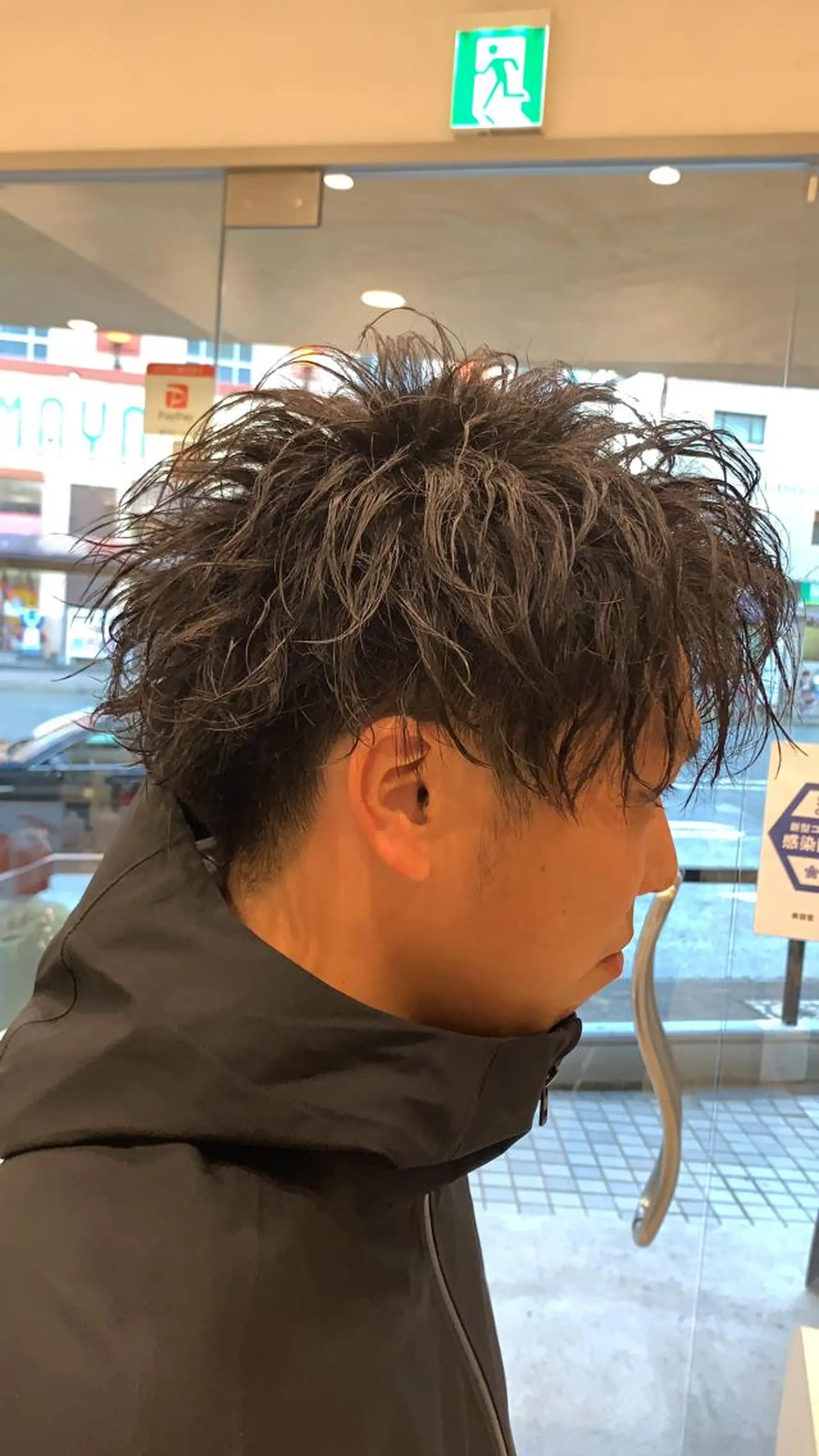 パーマ メンズ メンズカット/レイヤ ーカット大名Lay.のヘアスタイル