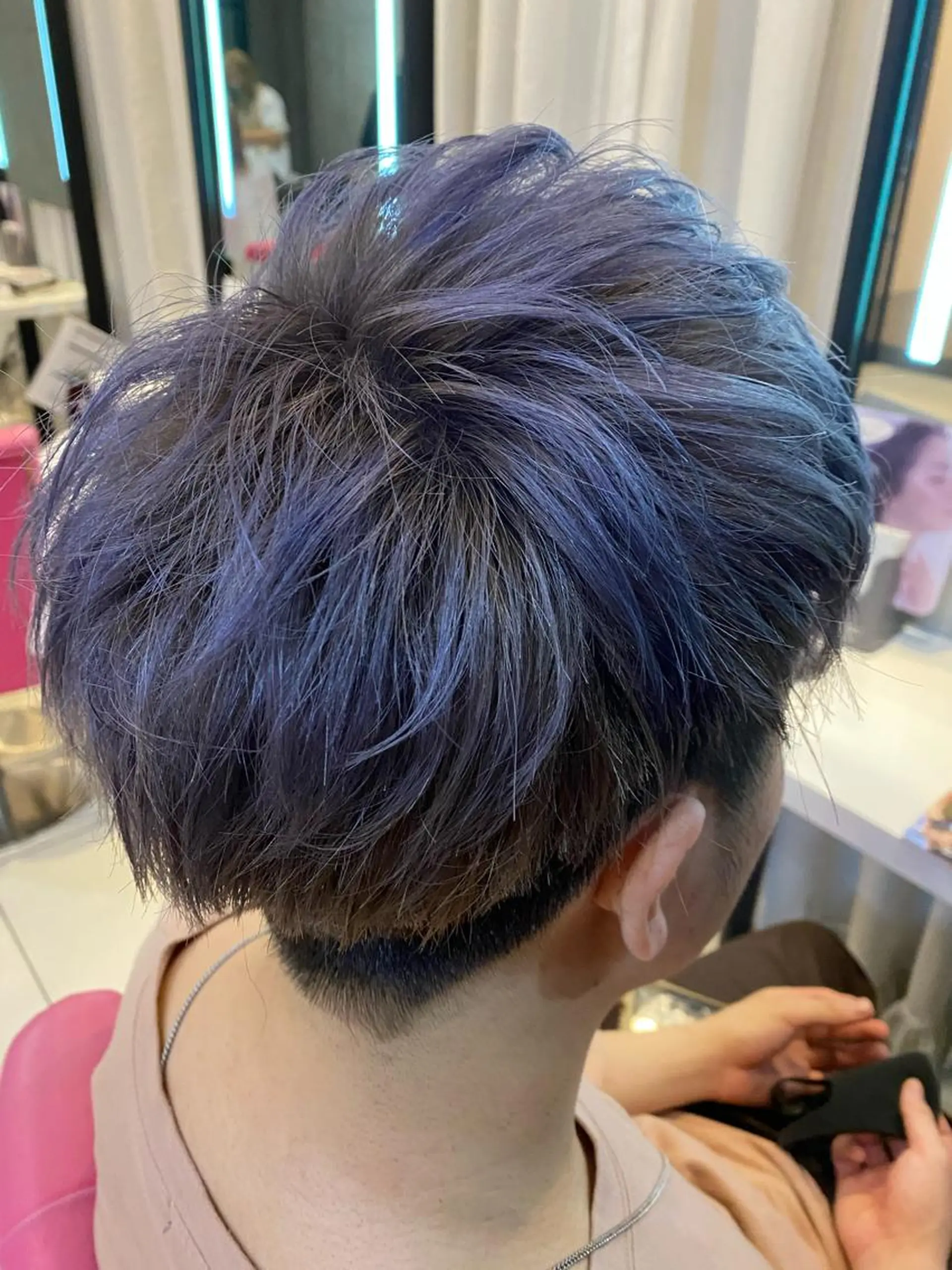 ショート カラー メンズ Soul eater KANATAのヘアスタイル