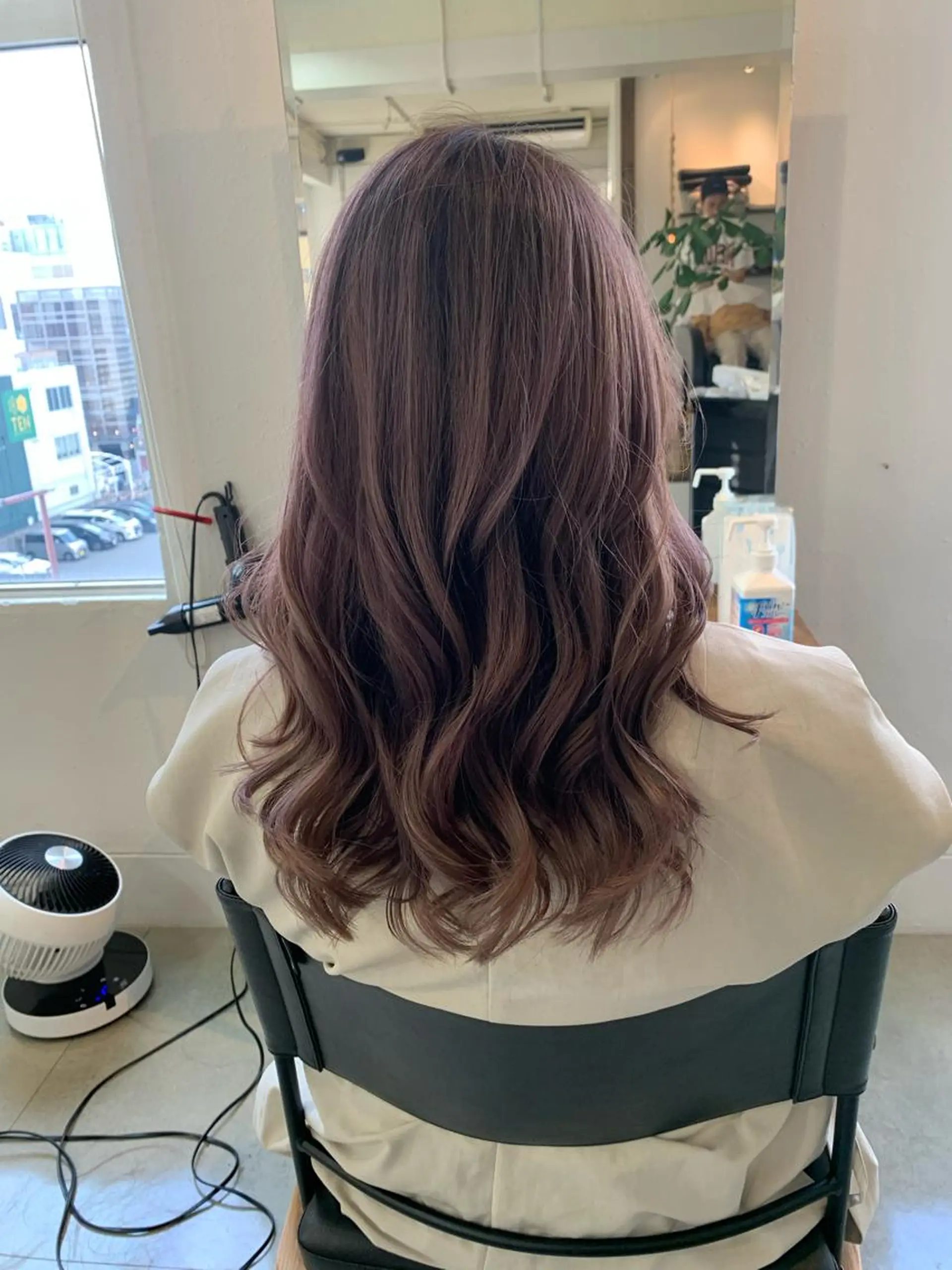 ロング カラー カット ヘアカラー トリートメント 船津武俊 フナツタケトシのヘアスタイル