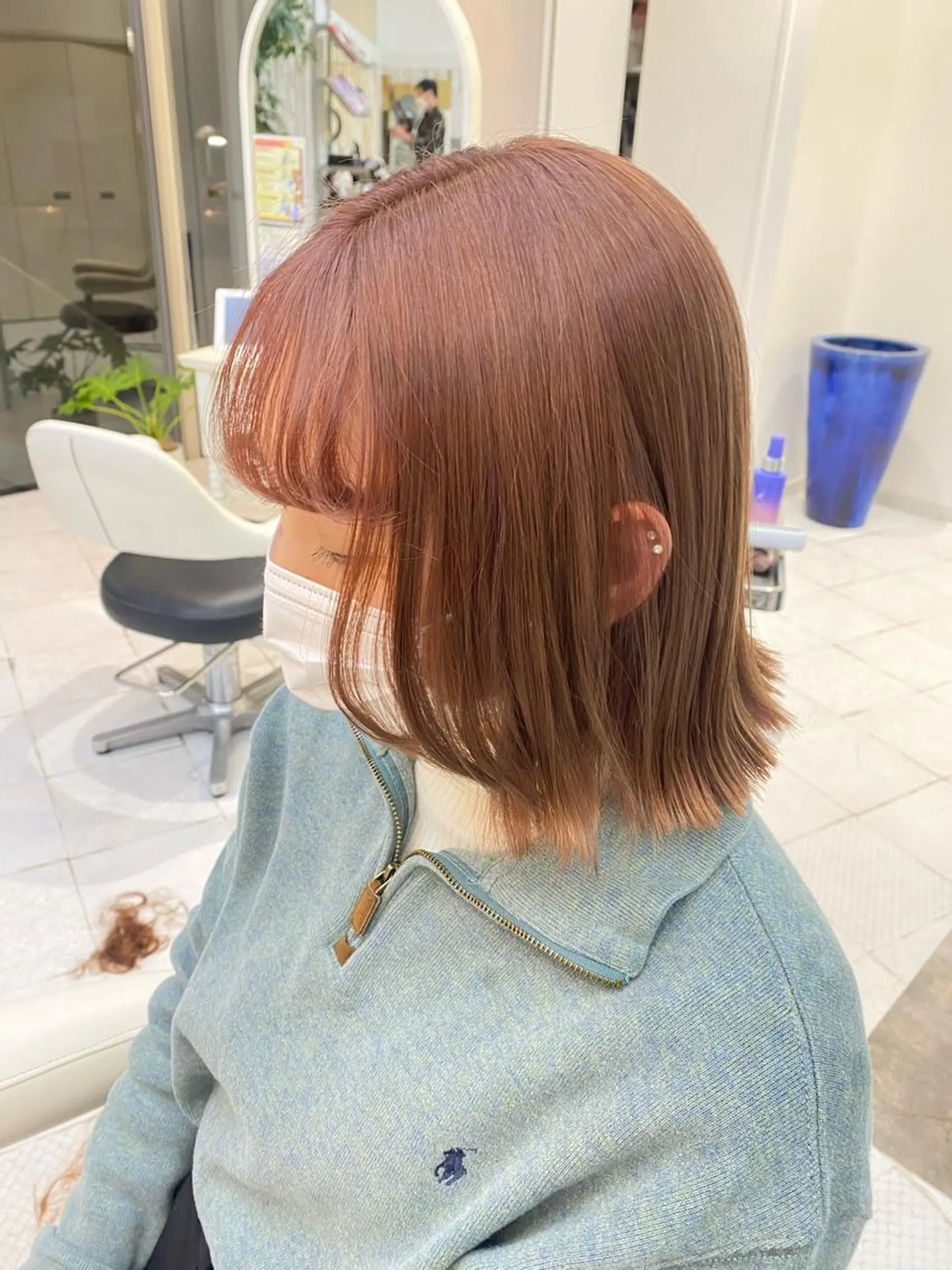 ミディアム カット メンズ/メンズカラー 🍏すがのみき🍏のヘアスタイル