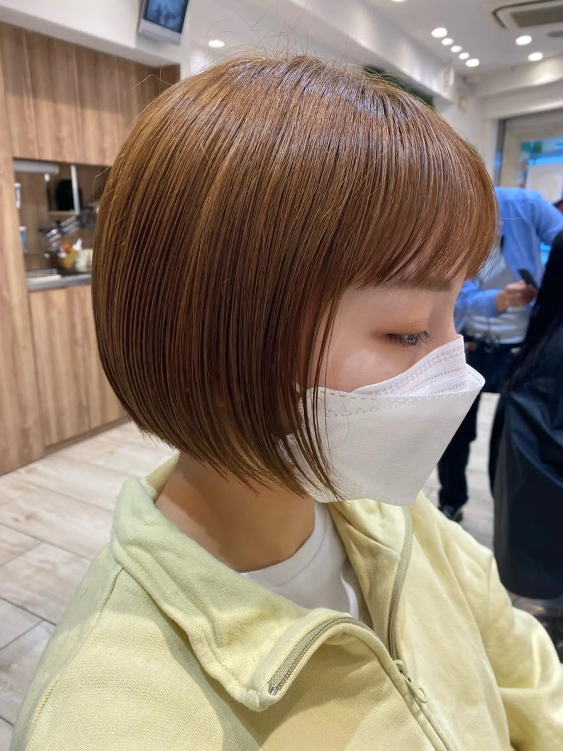 ショート 横浜パーマアレンジ 🌼スズキ　リョウカのヘアスタイル