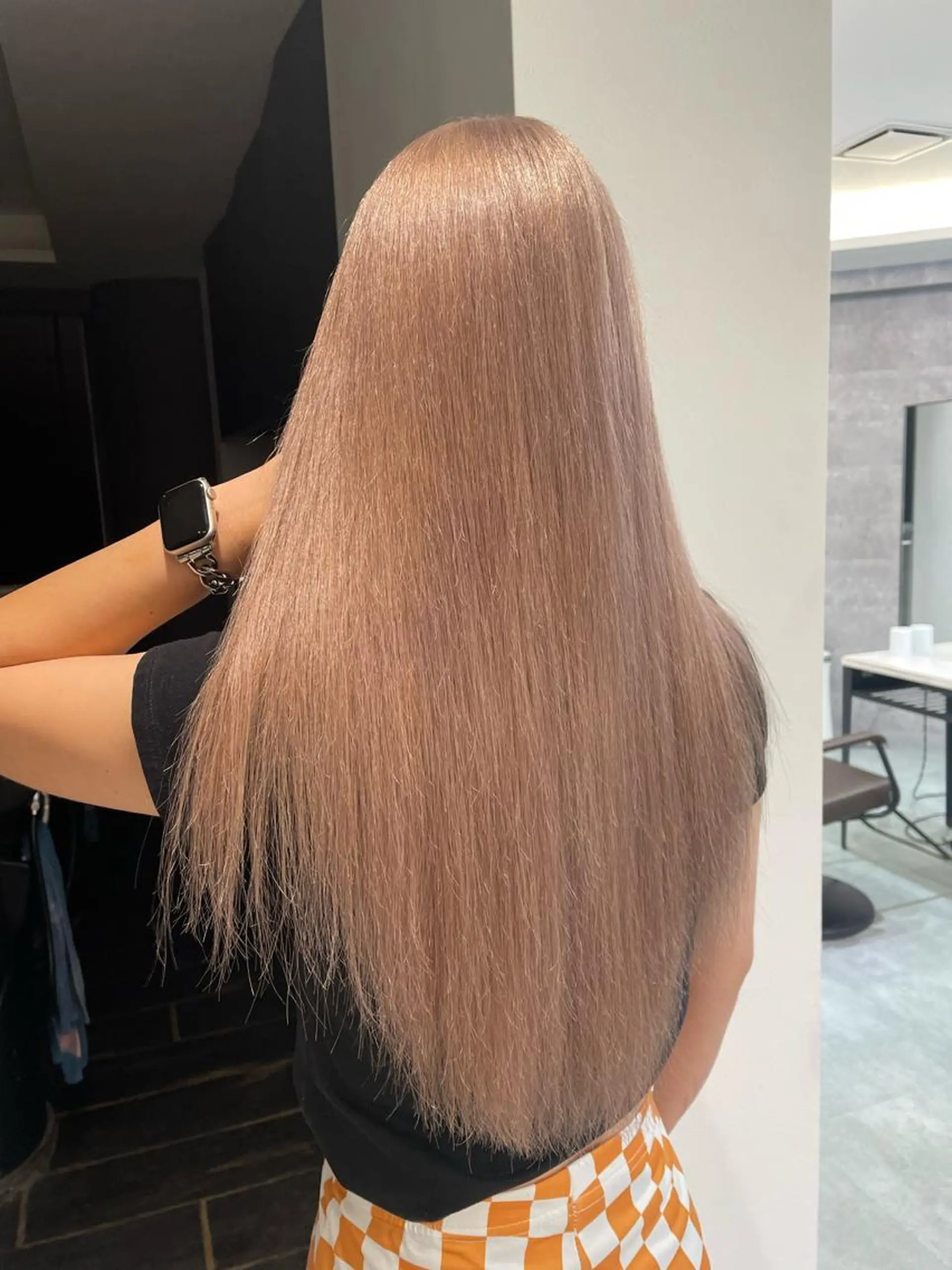 カラー ヘアカラー トリートメント 韓国ハイトーンカラー kana♡のヘアスタイル