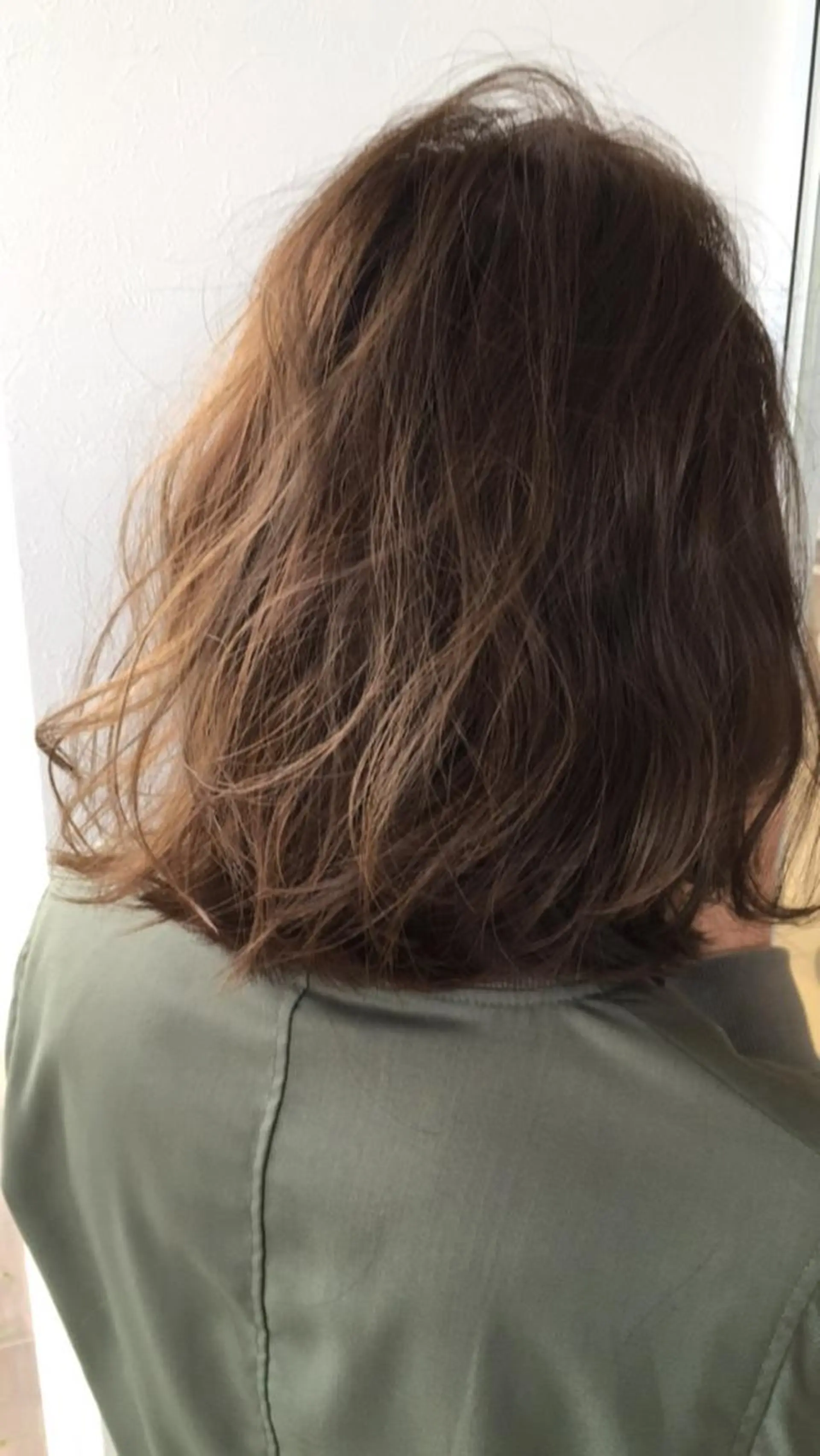 ミディアム 切りっぱなしボブ ボブ graxi'    グラシー所属・graxi' hairのヘアスタイル