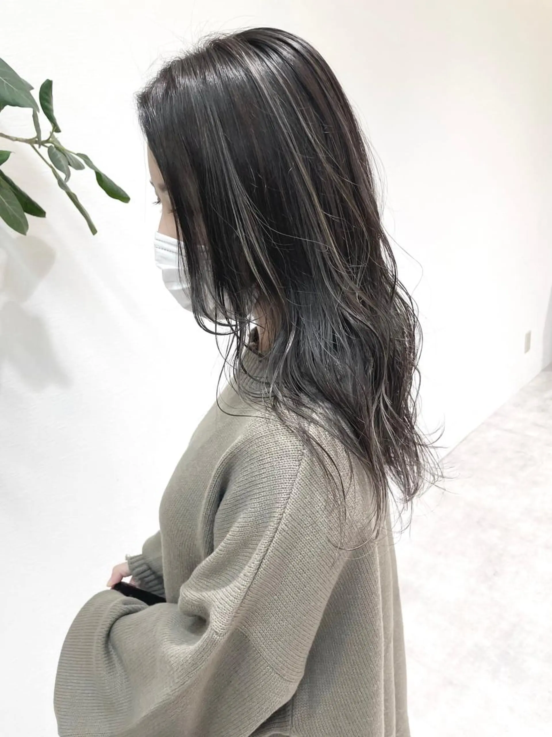 セミロング カラー ハイライトカラー ハイライト 田中大星 /ボブ 縮毛矯正のヘアスタイル