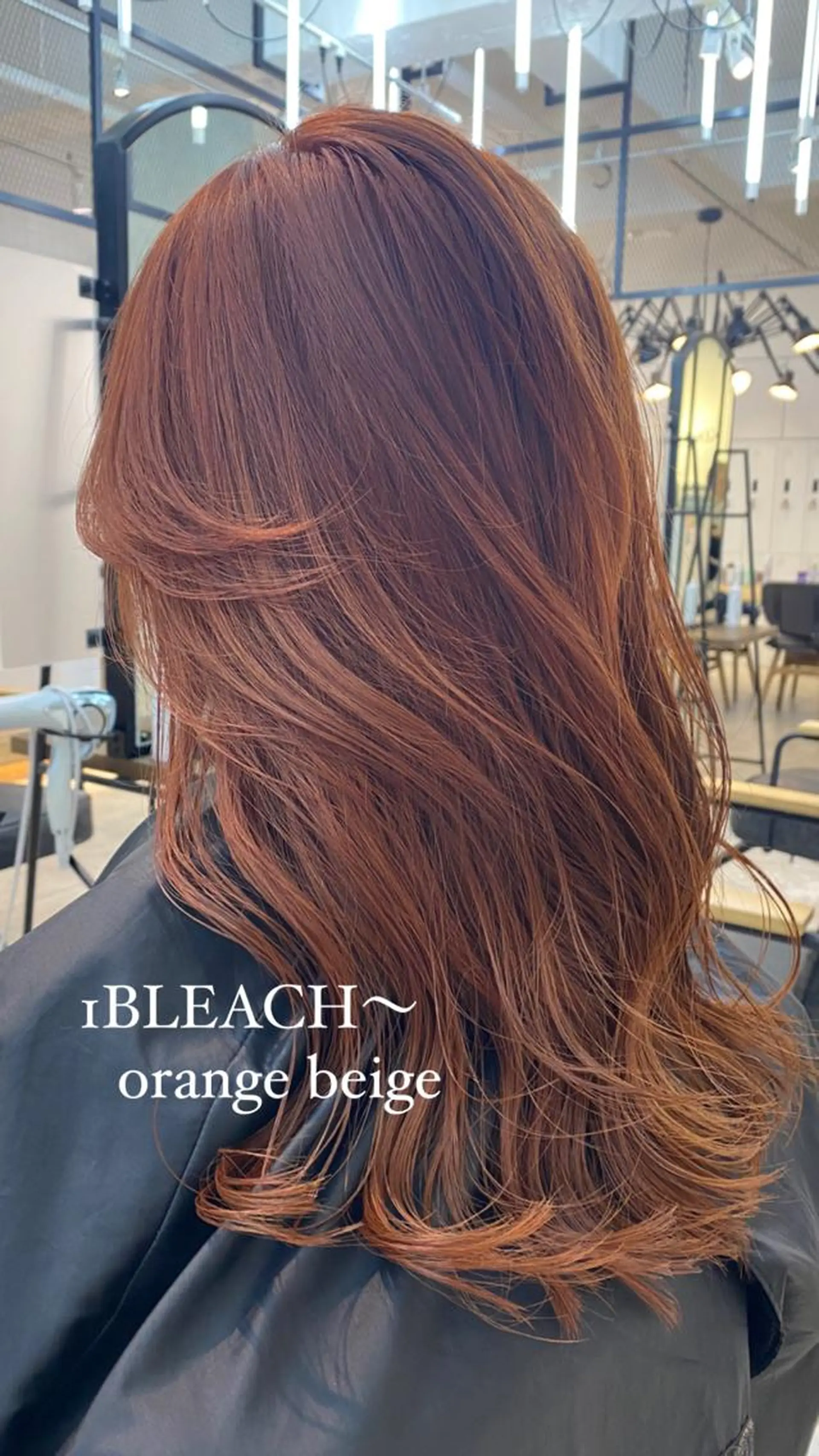 ロング ヘアカラー 🌫️韓国hair kanon🇰🇷のヘアスタイル