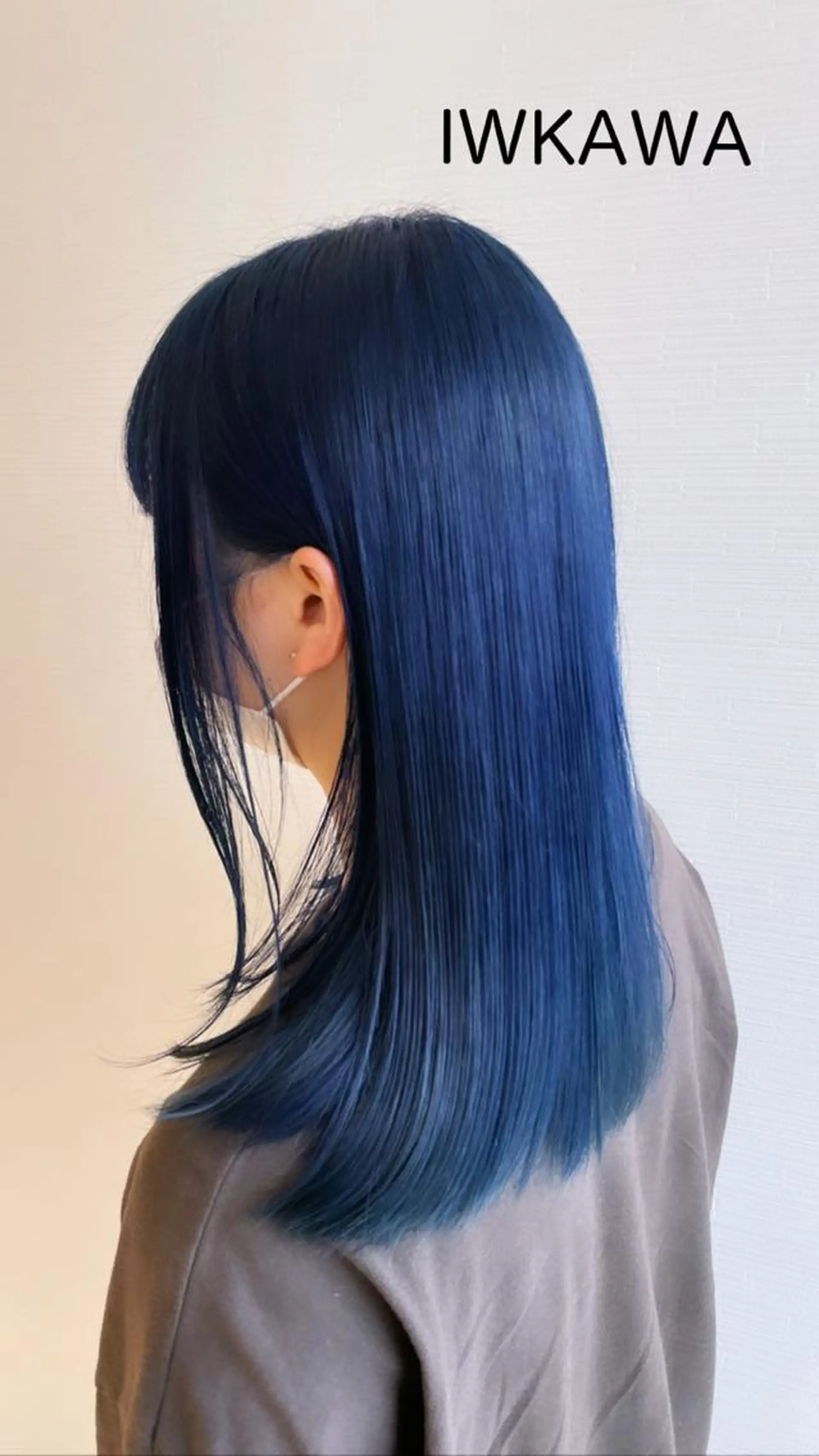 ロング カラー パーマ ヘアアレンジ アクアカラー 髪質改善 トリートメント 🌈ハイトーン髪質改 善🌈polon🌟のヘアスタイル