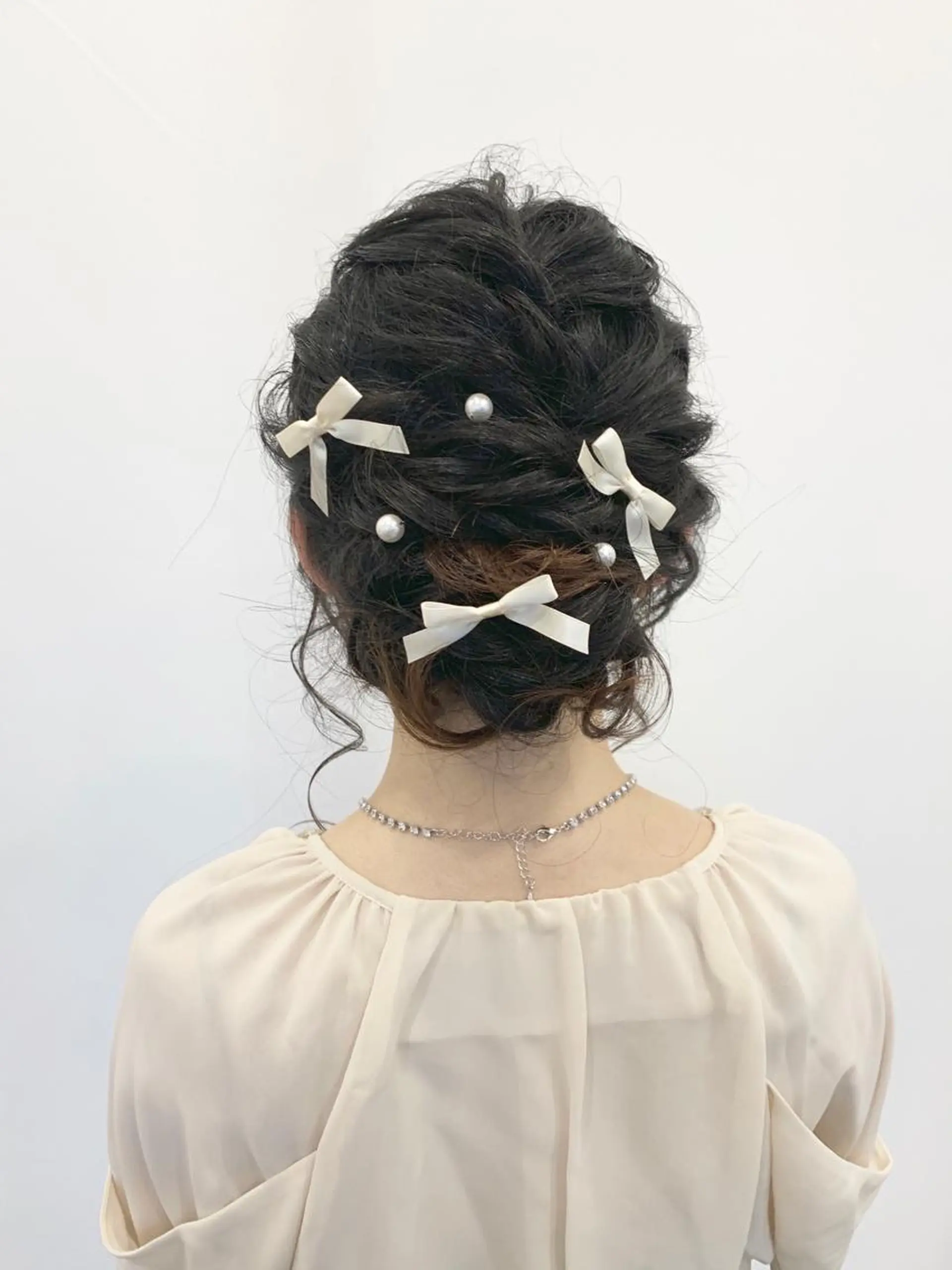 セミロング ヘアアレンジ Grace Unge 名駅 完全個室/髪質改善 【グレイスアンジュ メイエキ】所属・加藤 えりのヘアスタイル