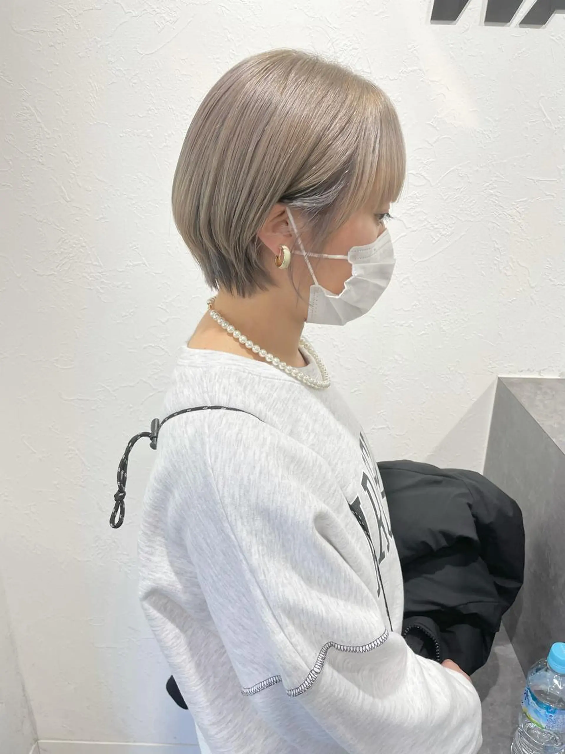 ショート カラー ショートボブ ハイトーンカラー ボブ ショートヘア カット ヘアカラー トリートメント 2nd所属・🤍2nd🤍田所 美希のヘアスタイル