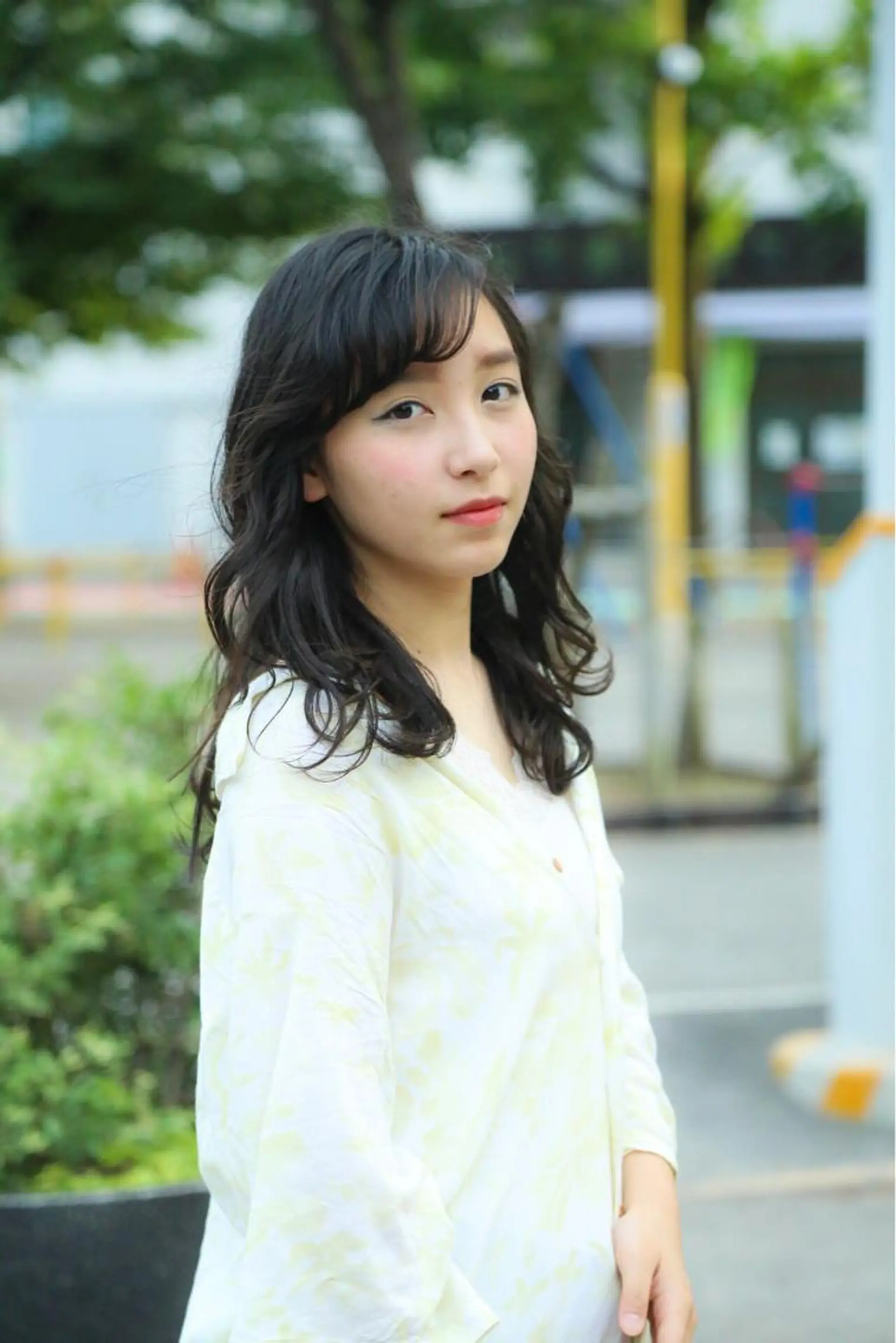 ロング オーストヘアージジ所属・TAI透明カラー 柔らかい縮毛矯正のヘアスタイル