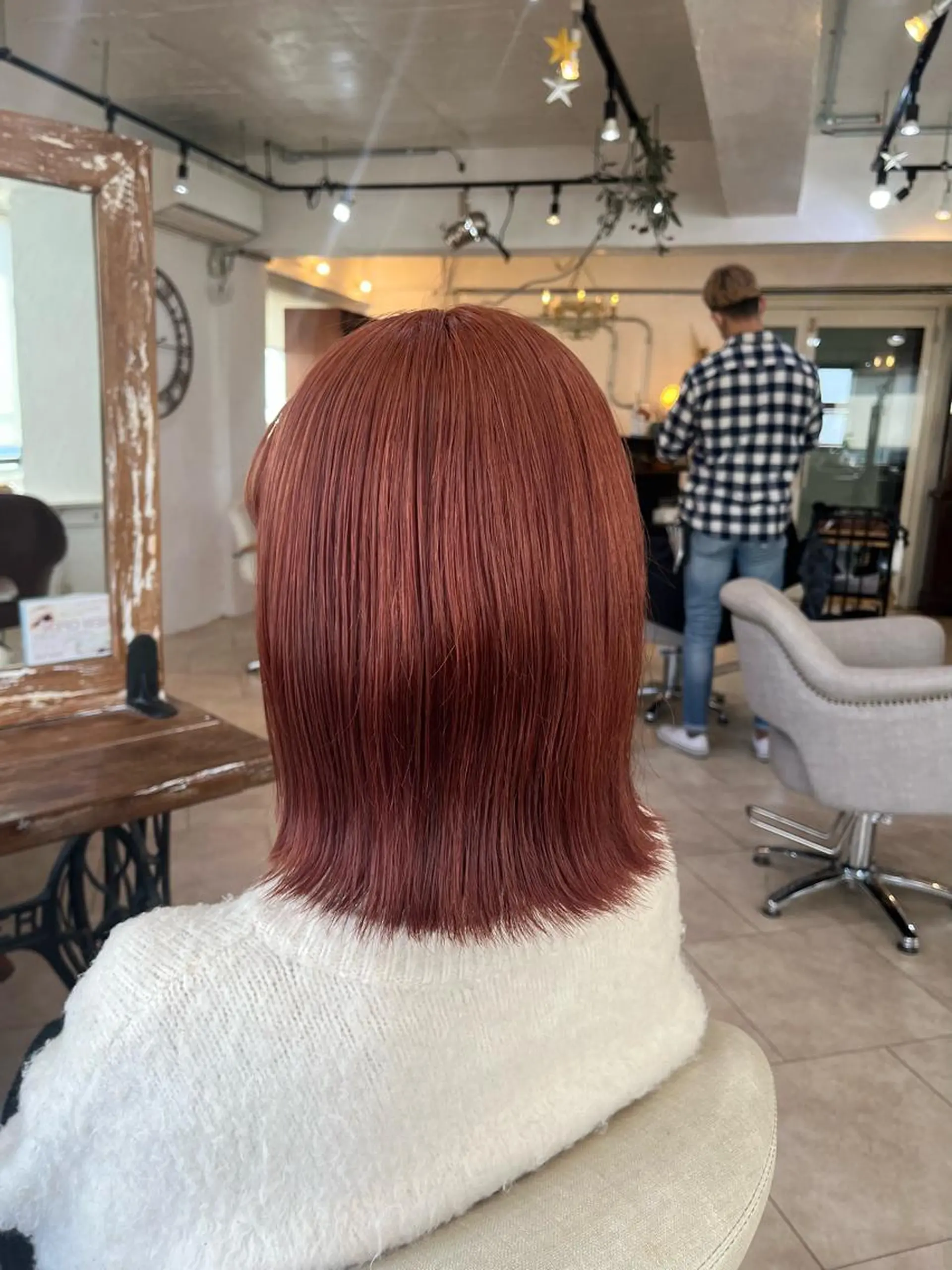 ミディアム カラー 💛ハイトーン💛 りむのヘアスタイル