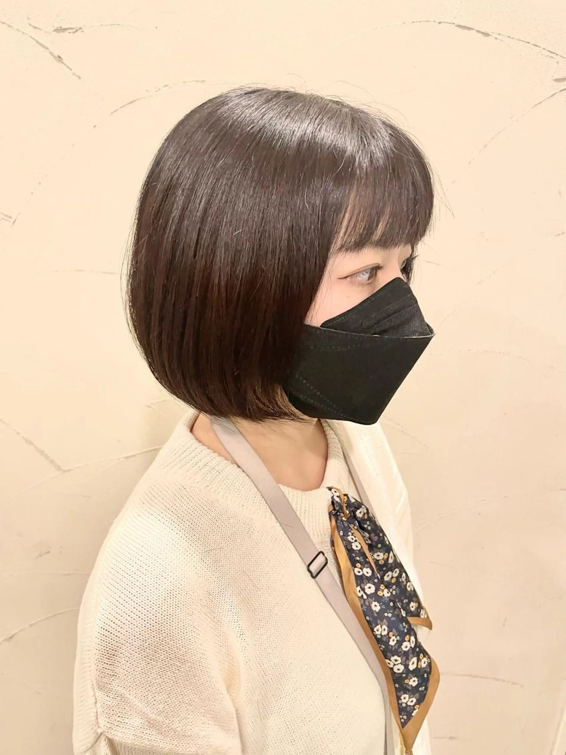 ショート ショートボブ ボブ ショートヘア カット 高柳 七音のヘアスタイル