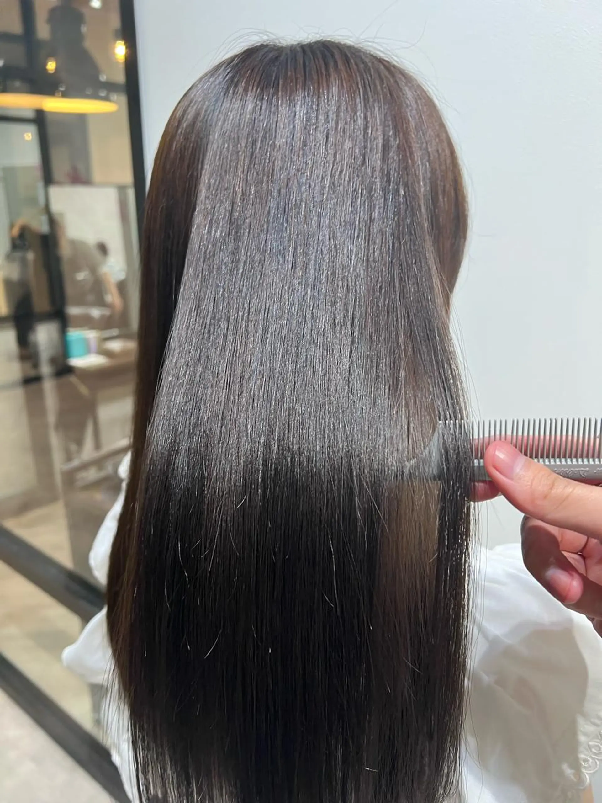 ロング カラー ヘアアレンジ 髪質改善 縮毛矯正 顔まわり職人🇰🇷 韓国ヘア/KAITOのヘアスタイル