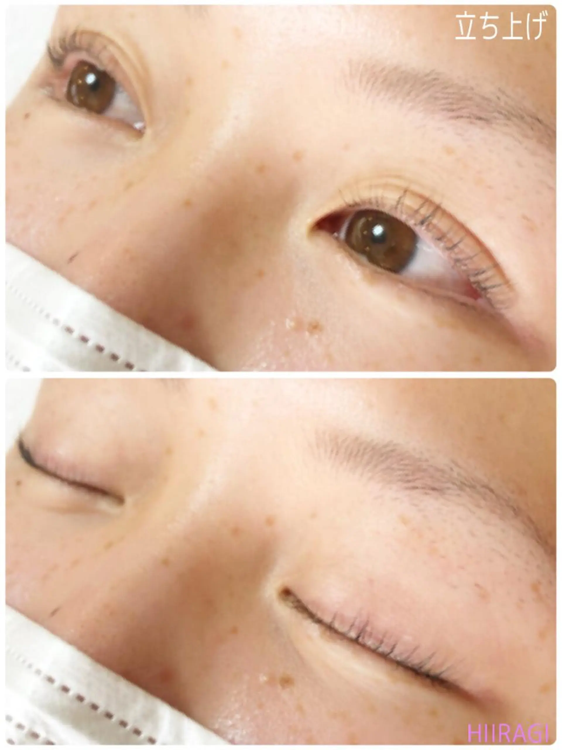 マツエク・マツパ まつげパーマ マツパ 美容室 HIIRAGIのマツエク・マツパデザイン