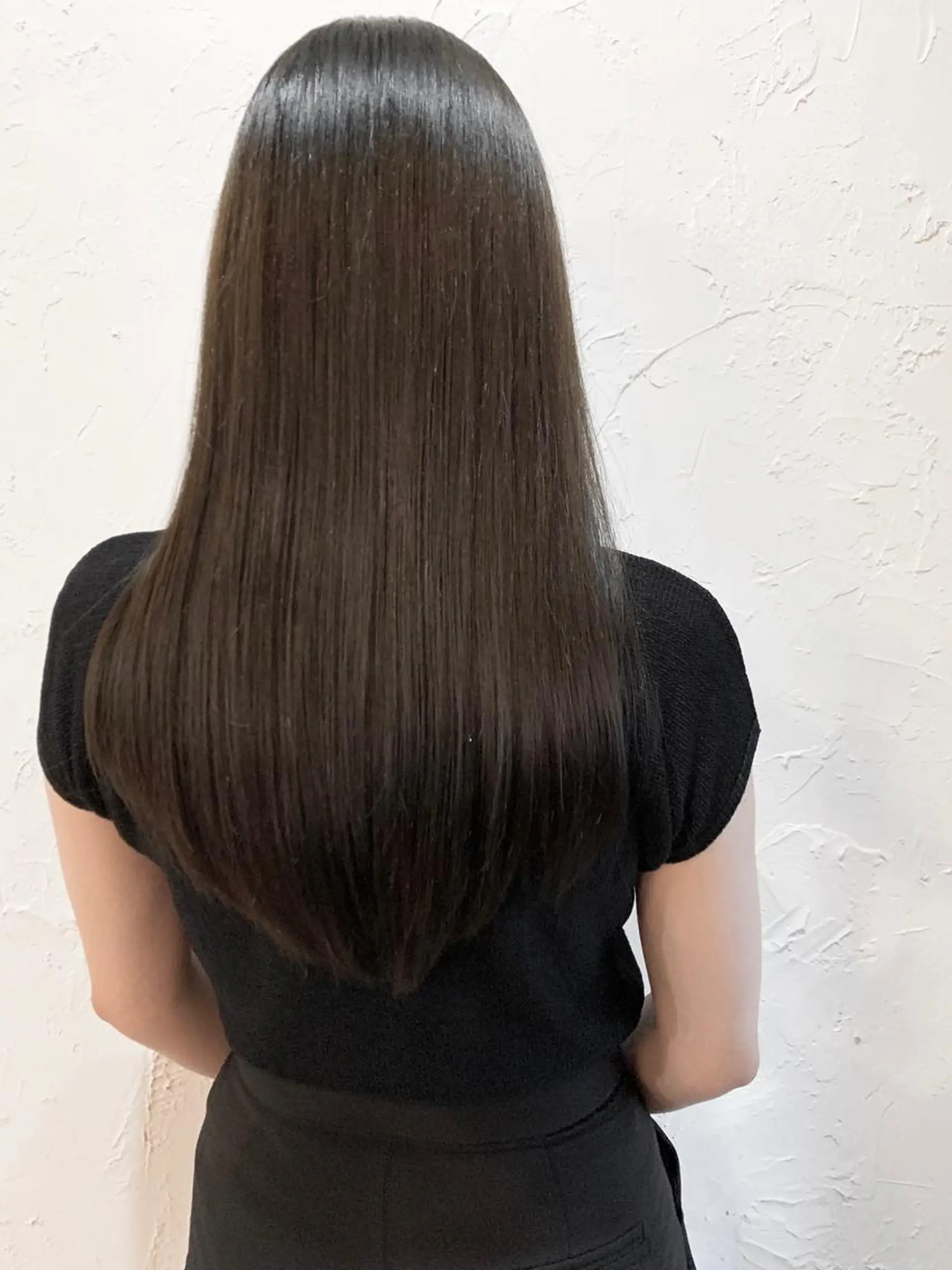 ロング カラー カット ヘアカラー トリートメント conne&riri所属・MA YUのヘアスタイル