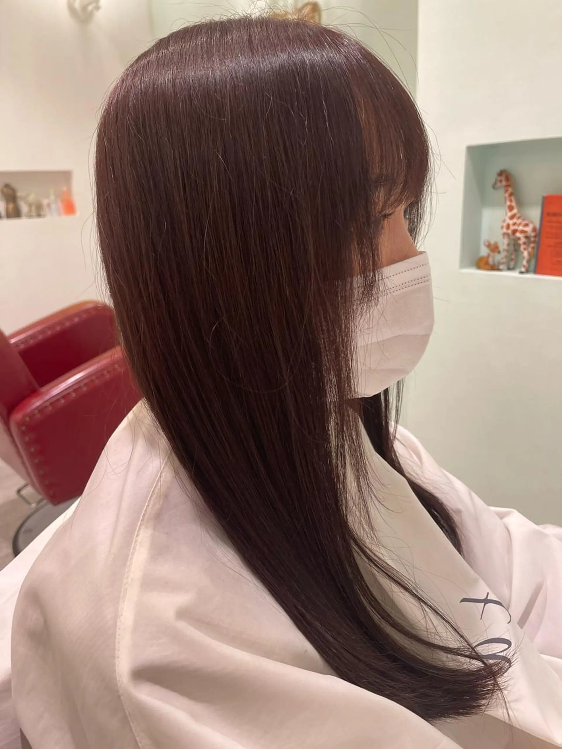 セミロング カラー ブラウンカラー ヘアカラー Lita所属・Lita たいちのヘアスタイル