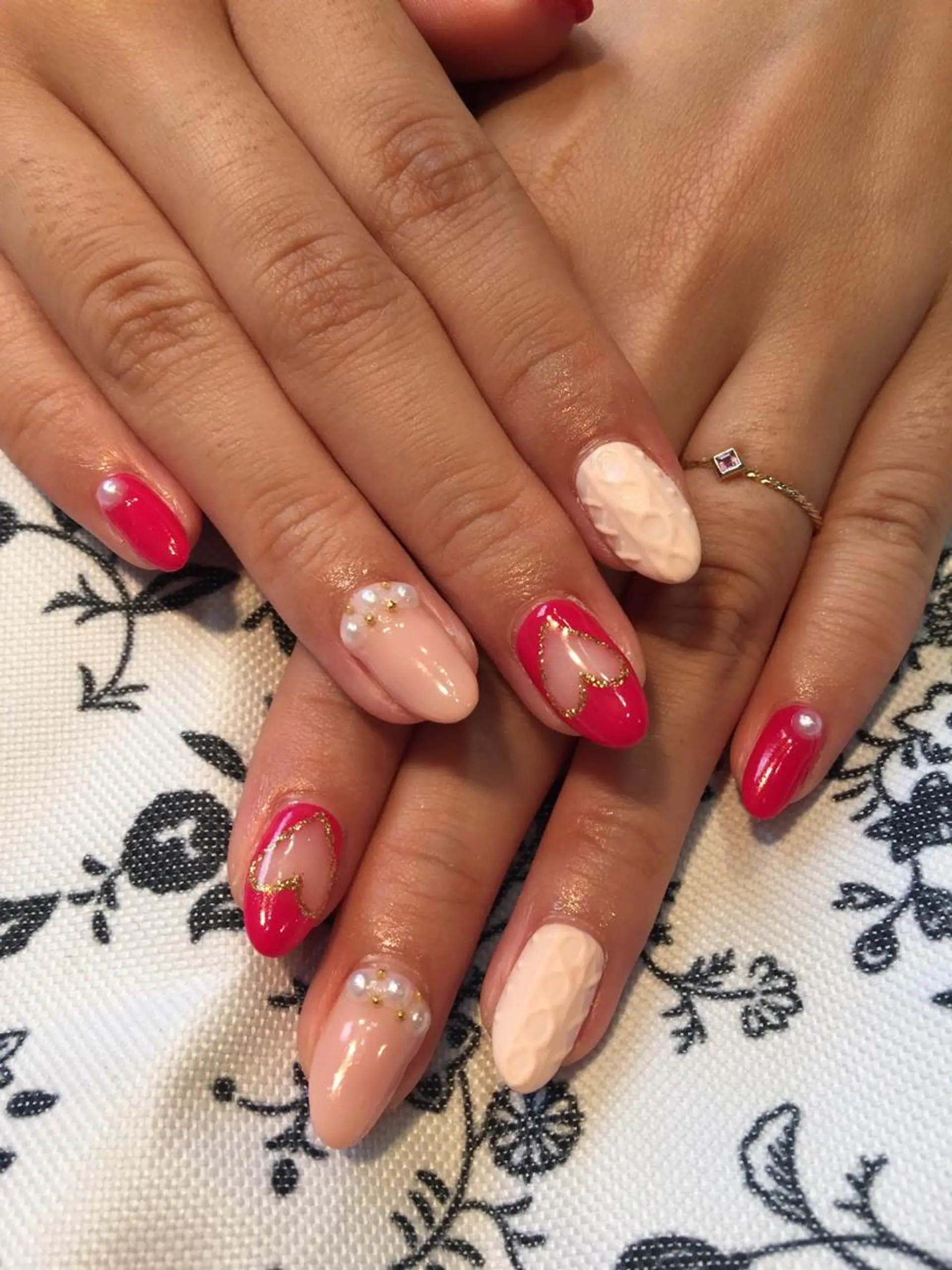 ネイル ハート ＦreeDoＭ   Design所属・W KUMIのネイルデザイン