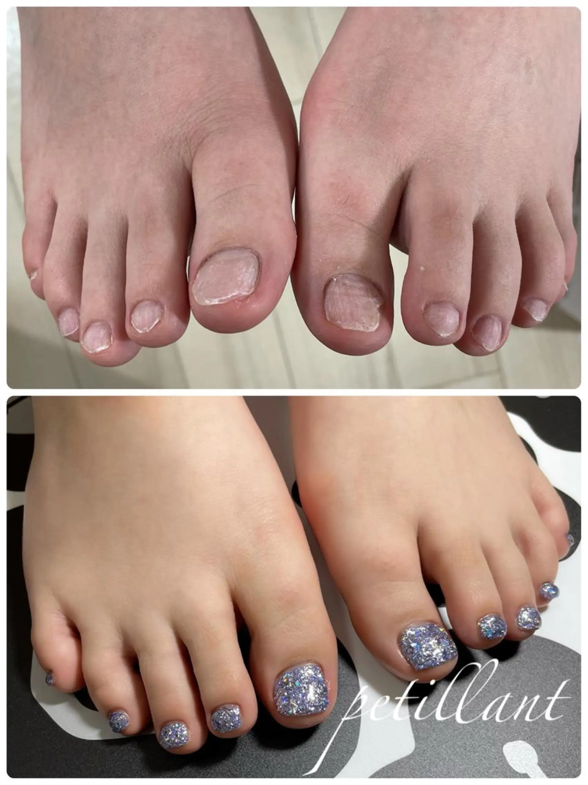ネイル フットネイル ジェルネイル petillant所属・nail salon petillantのネイルデザイン