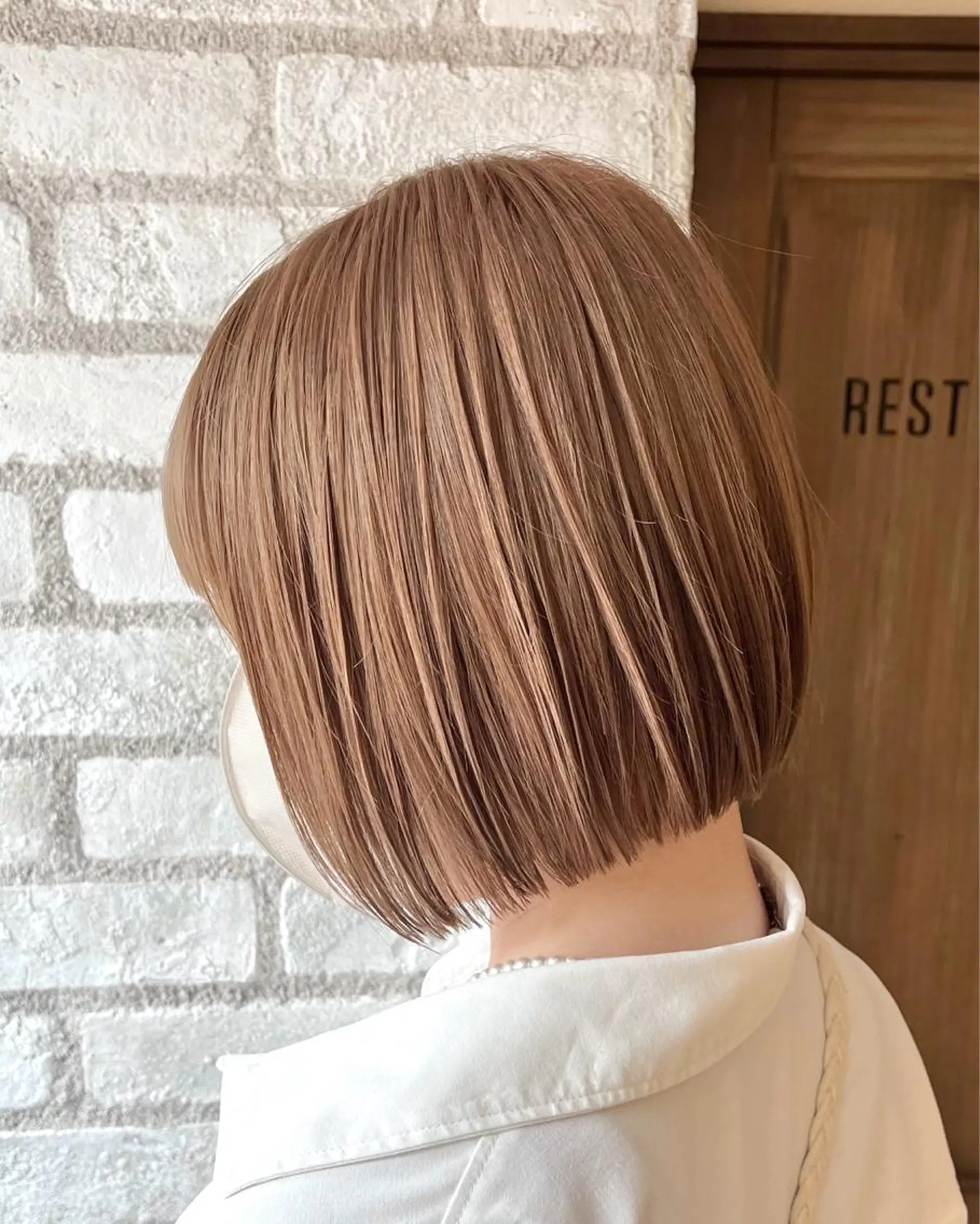 ショート カラー 似合わせ×ハイトーン キドヨシキのヘアスタイル