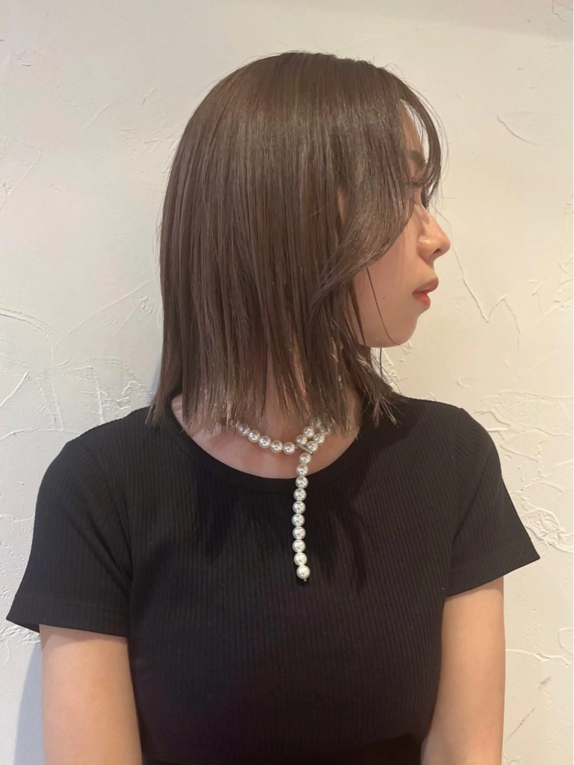 ミディアム カラー ブリーチ ケアブリーチ カット ヘアカラー トリートメント irwi/イルウィ所属・miku🎀門前仲町 ブリーチ・レイヤーのヘアスタイル