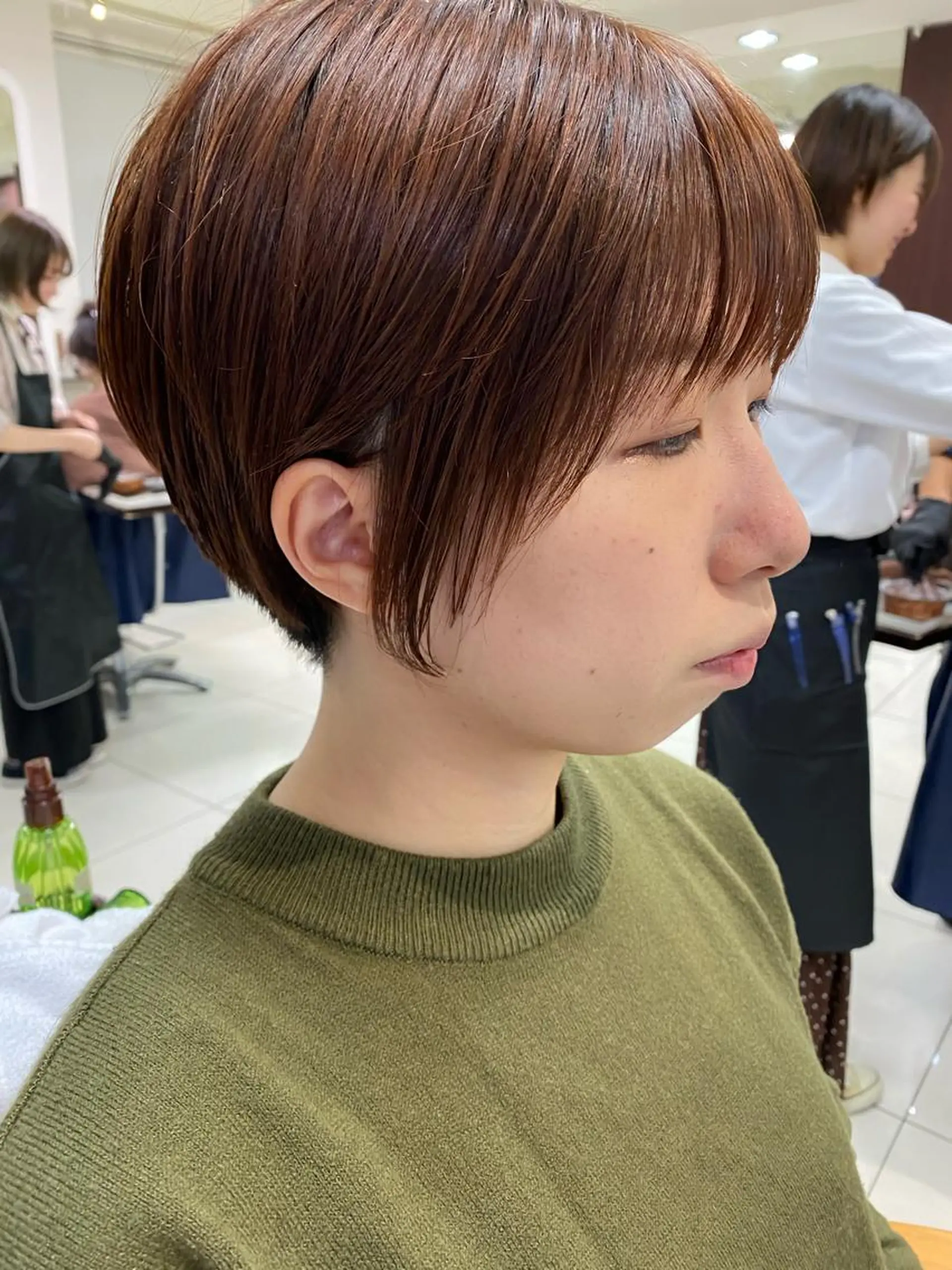 ショート カラー 2025/5/8開始 オーナー渡辺岳のヘアスタイル